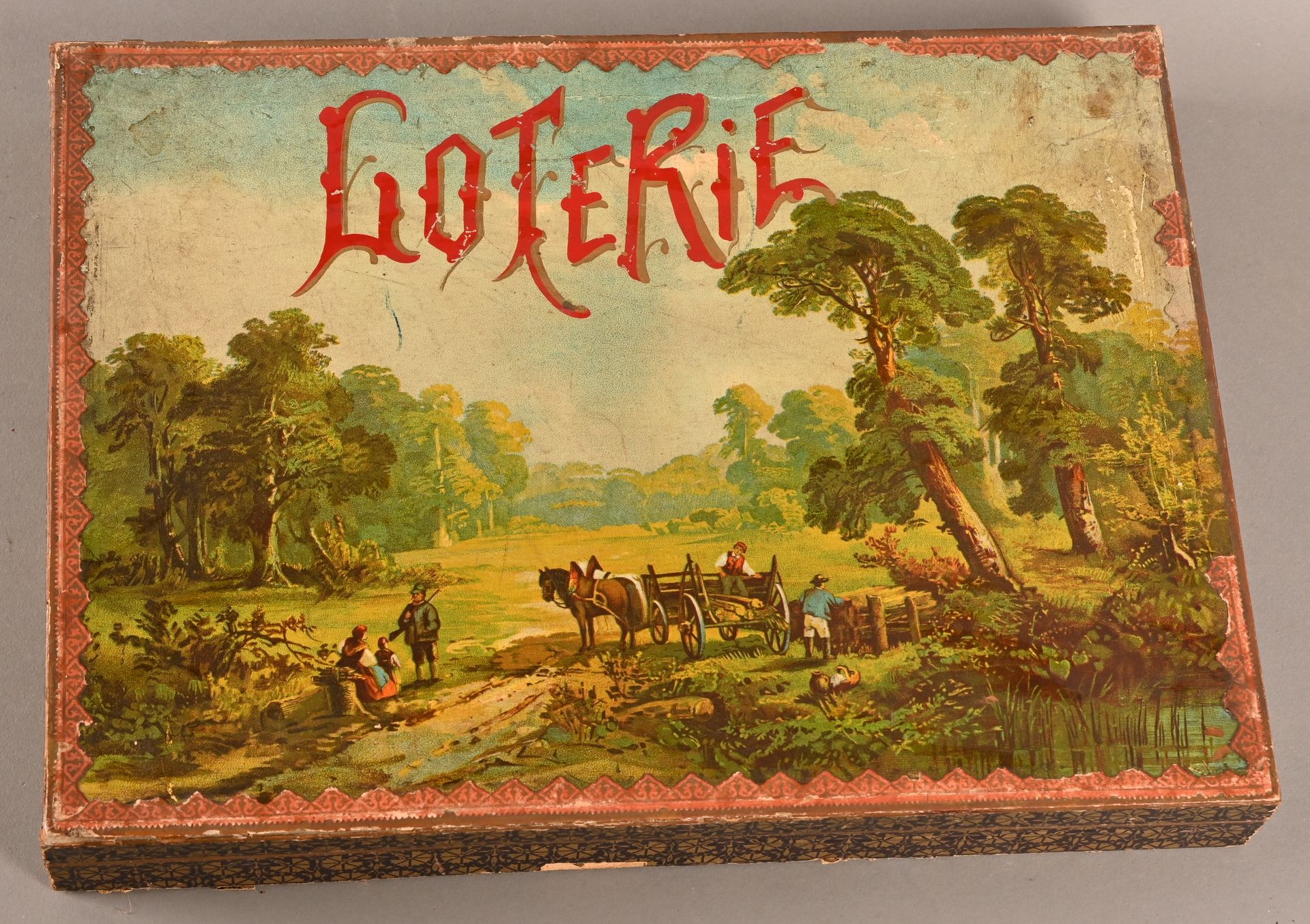 Ancien jeu de loterie [Old games]
Lottery.
Old lottery game complete with decora&hellip;