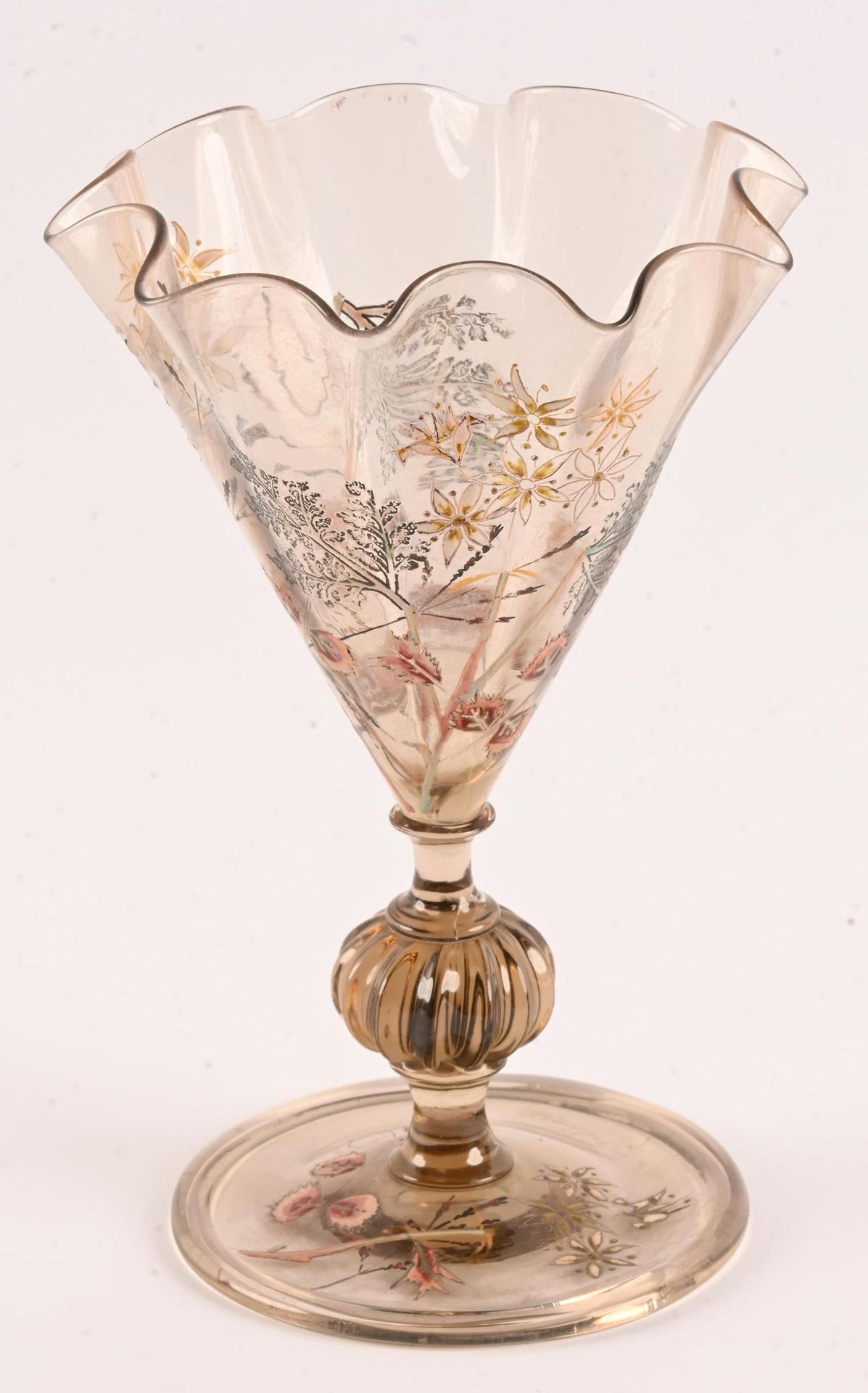 Emile GALLÉ Grand verre Emile GALLÉ (1846-1904)
Vase cornet ou grand verre chant&hellip;