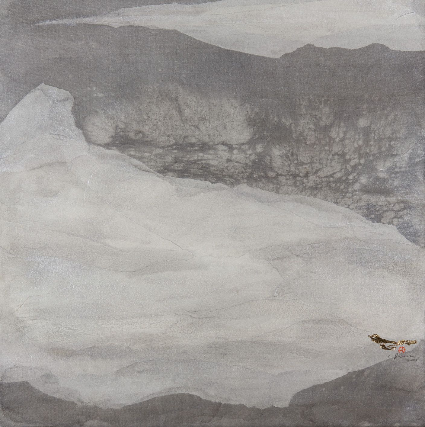 AN XIAOTONG (1971) Figuration
Ink on paper mounted on canvas
60 x 60 cm