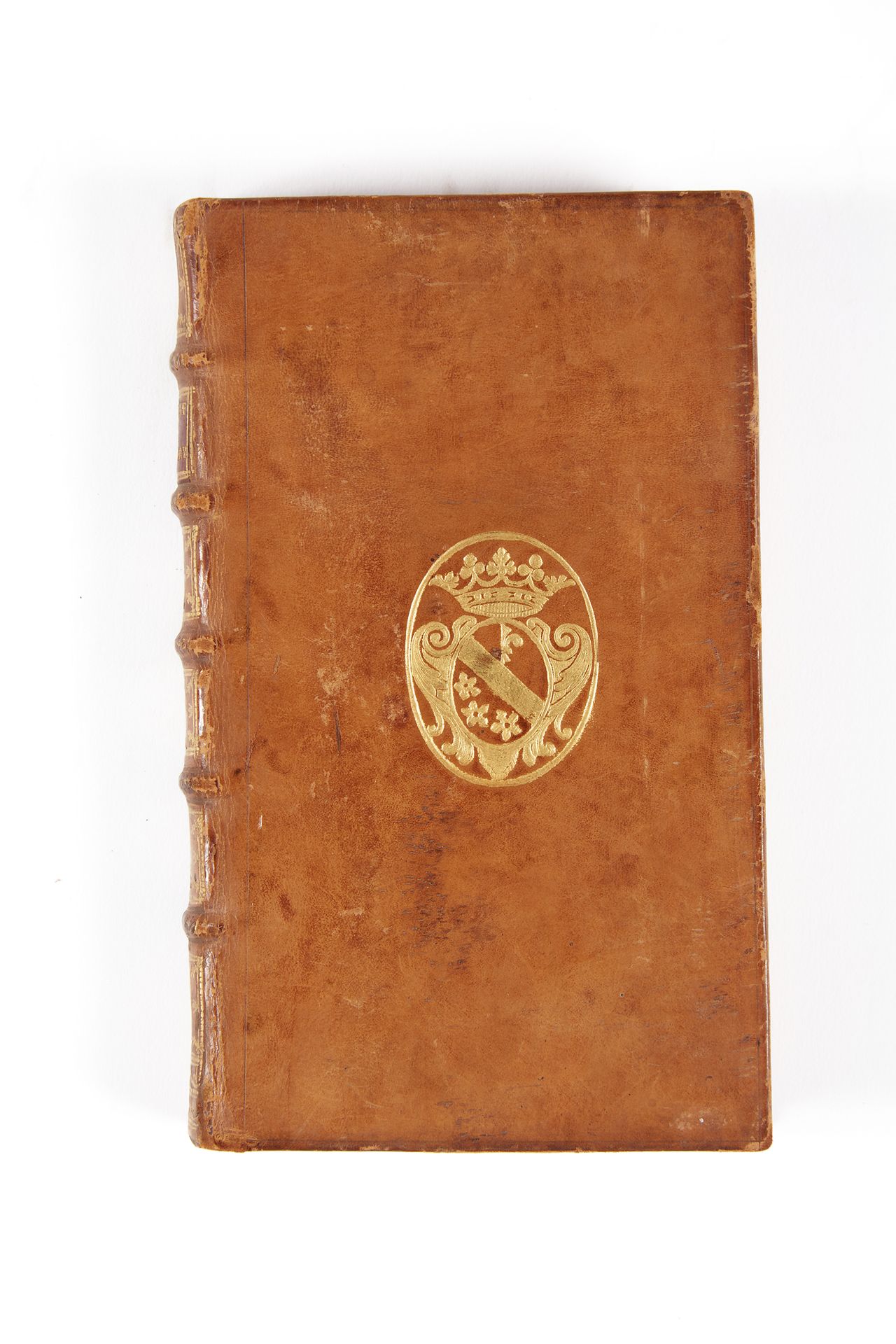 Null osmont du cellier]。l'abbé de Fleury先生的演说和教会史的理由。巴黎，1736年。1卷，12开本。全釉面黄褐色小牛皮，&hellip;