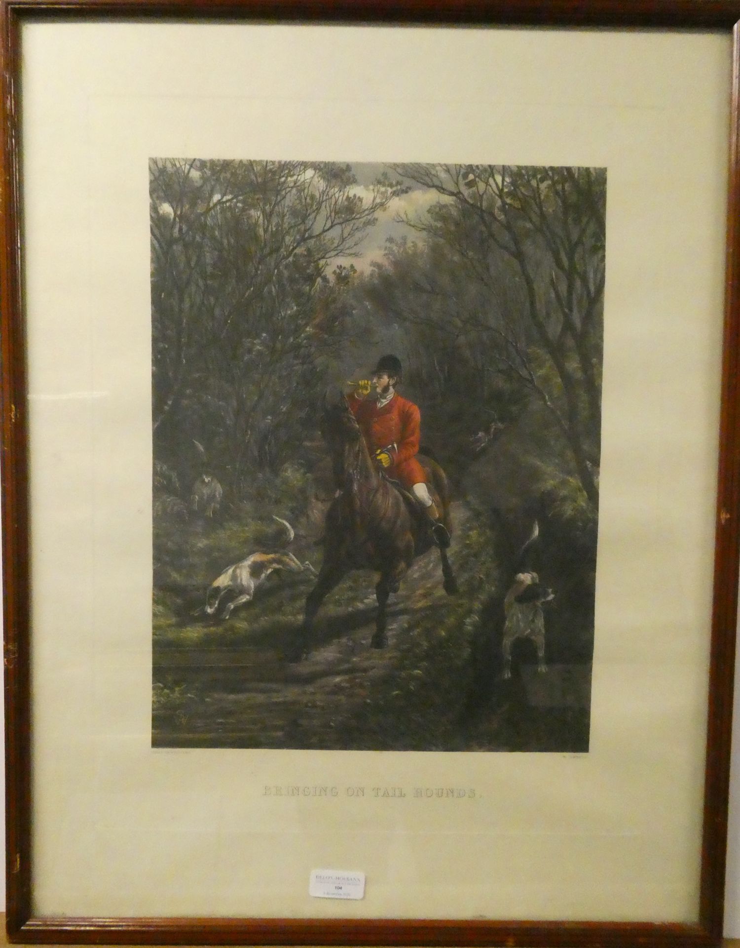 Null Ecole Anglaise

Lithographie en couleurs représentant un veneur à cheval.

&hellip;