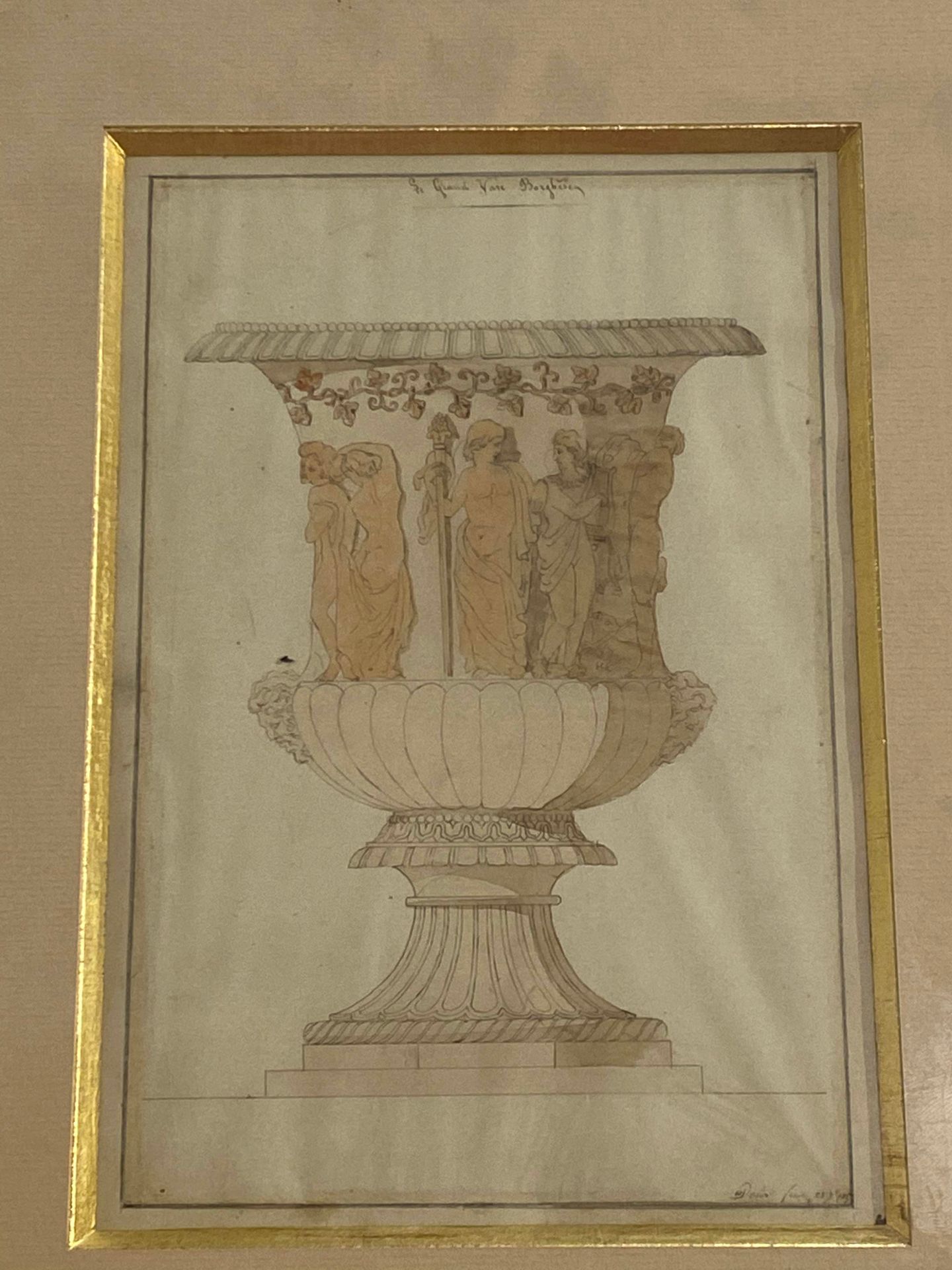 Null ARCHITECTURE

"Le grand Vase Borghèse"

Aquarelle signature en bas à droite&hellip;