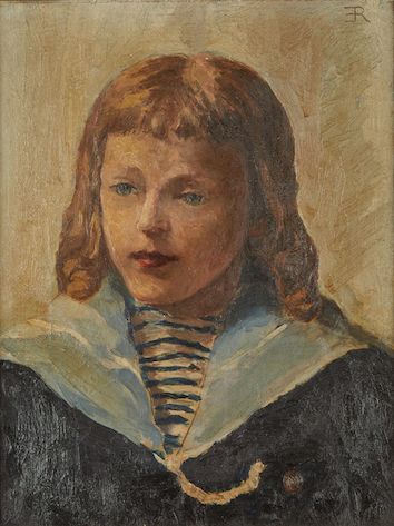 Null Ernest ROUART

(Paris 1874 – 1942)

Portrait de Georges Sencier à huit ans &hellip;