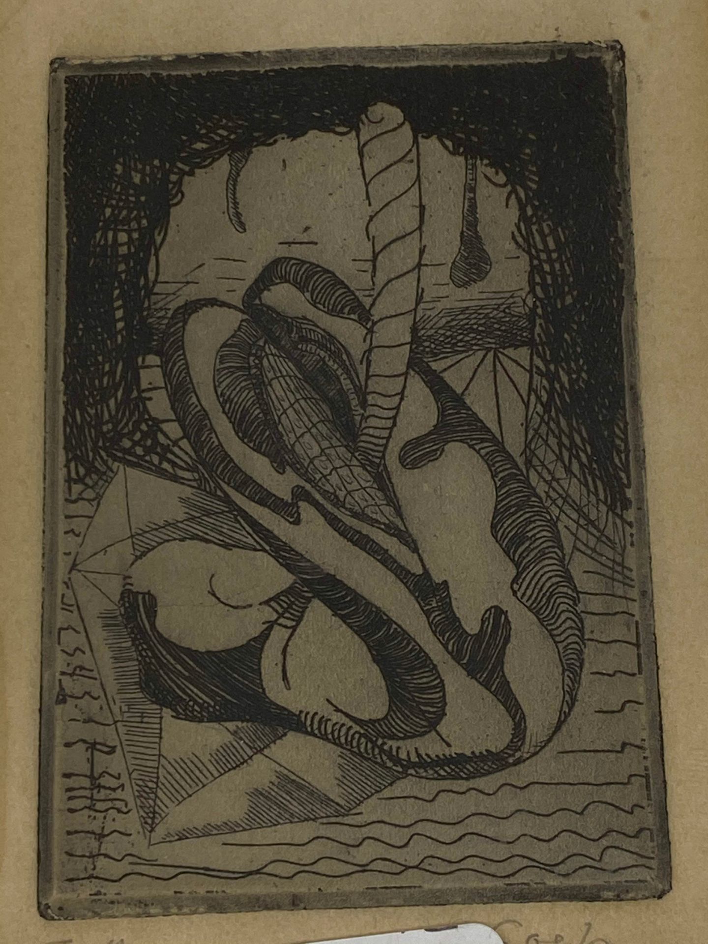 Null HENRI GOETZ (1909-1989), d'après 

Suite de deux gravures sur papier

Sign&hellip;