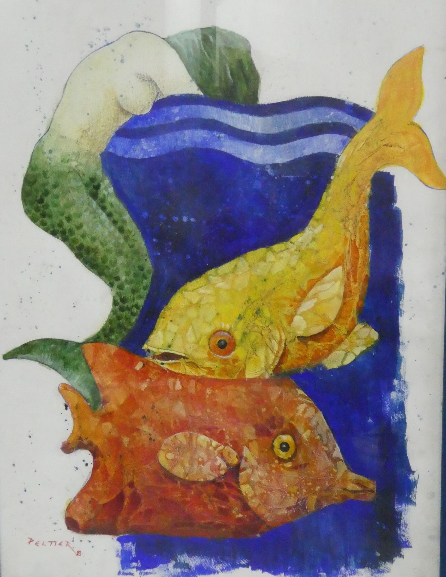 Null PELTIER (Xxè siècle)

Sirène et poisson

Technique mixte Signée et datée PE&hellip;