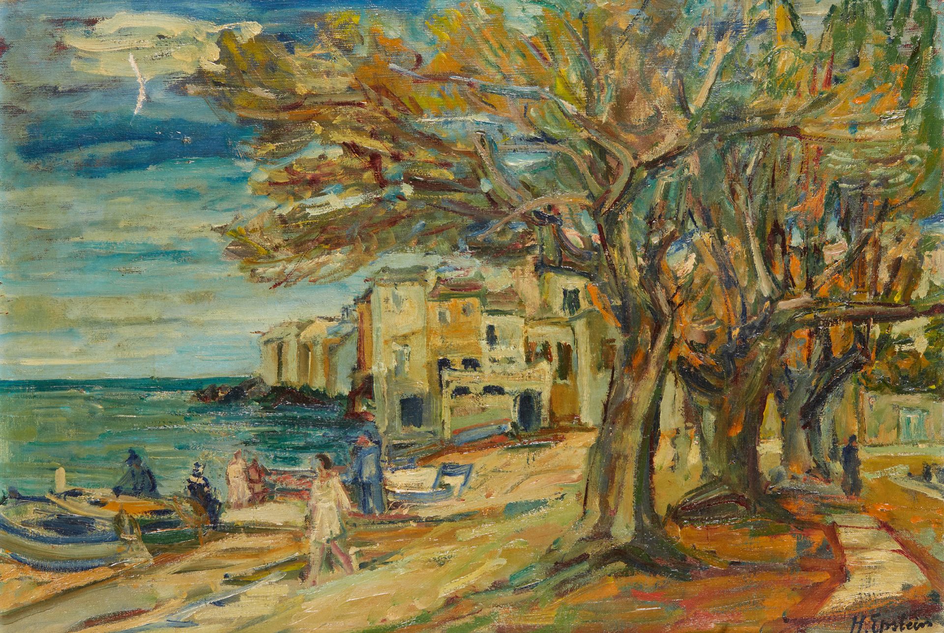 Henri EPSTEIN (1892-1944) Bor de mer
Oil on canvas signed
37 x 54 cm