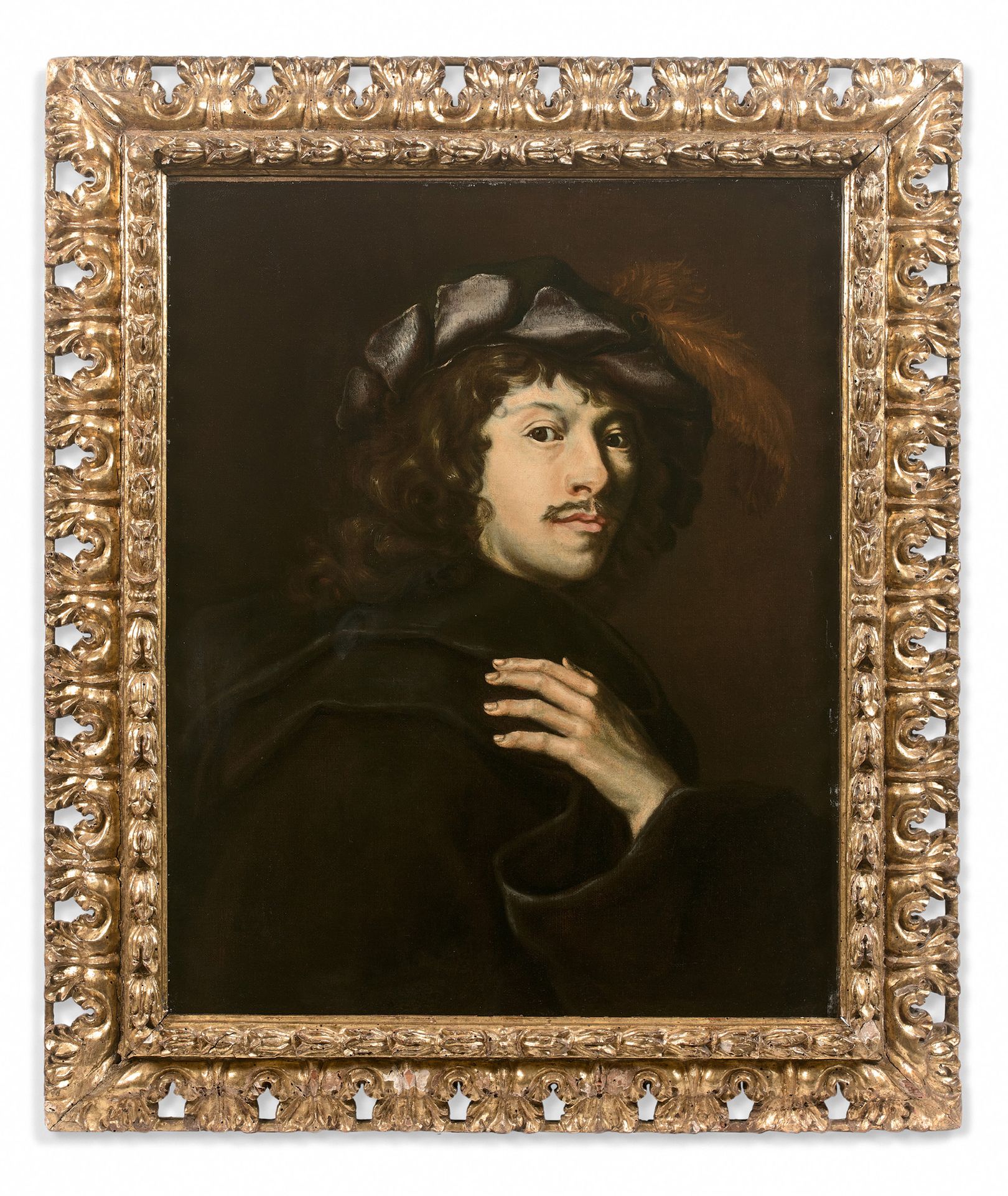 Ecole italienne du XVIIe siècle Porträt eines Mannes mit Feder
Leinwand
74 x 59 &hellip;