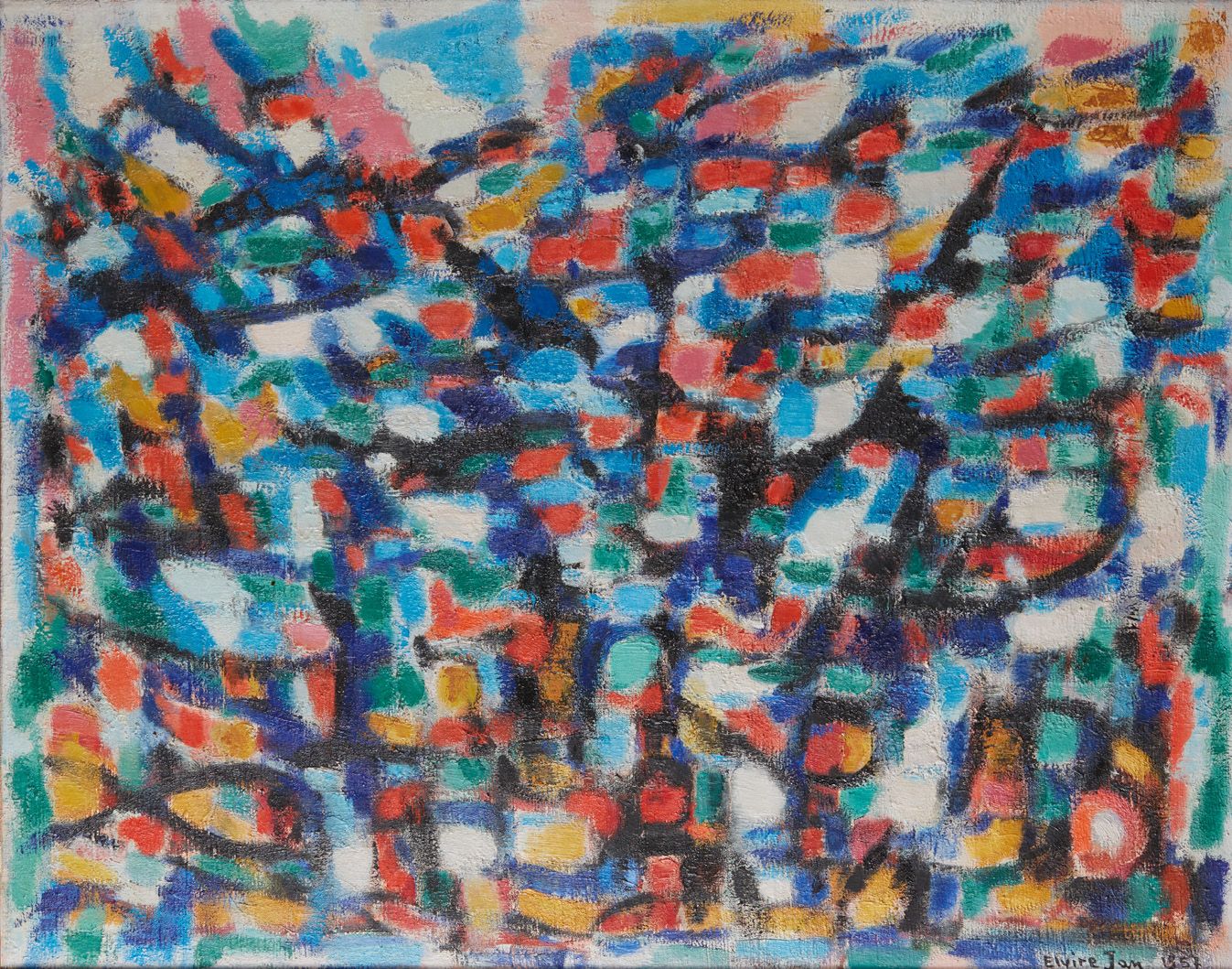 Elvire JAN (1904-1996) Komposition
Öl auf Leinwand, unten links signiert und dat&hellip;