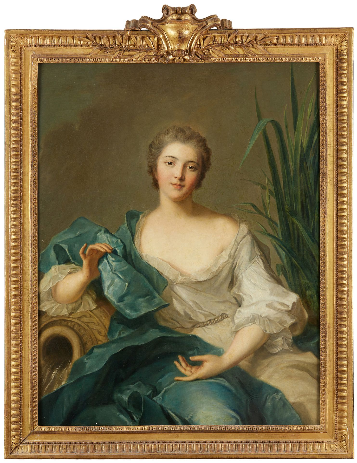 ÉCOLE FRANÇAISE DU XIXe SIÈCLE, D'APRÈS JEAN - MARC NATTIER Portrait de Marie - &hellip;