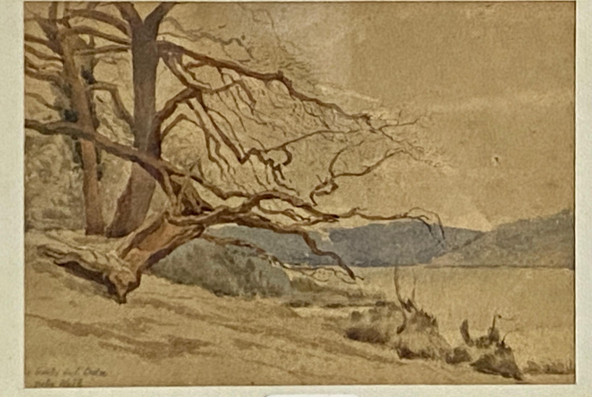 Null Jules NOEL

(坎佩尔 1815 - 阿尔及尔 1881)

埃尔德雷河岸

黑色铅笔线上的水彩画

15 x 21,5 cm

位于并署名&hellip;
