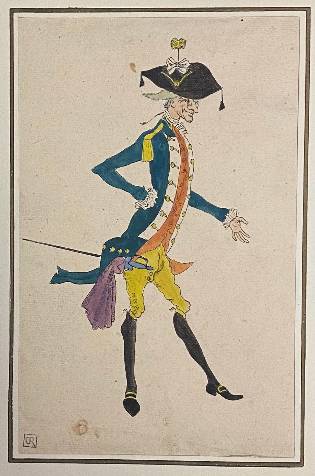 Null ESCUELA ALEMANA del siglo XIX

Federico II de Prusia, caricatura

Pluma y t&hellip;