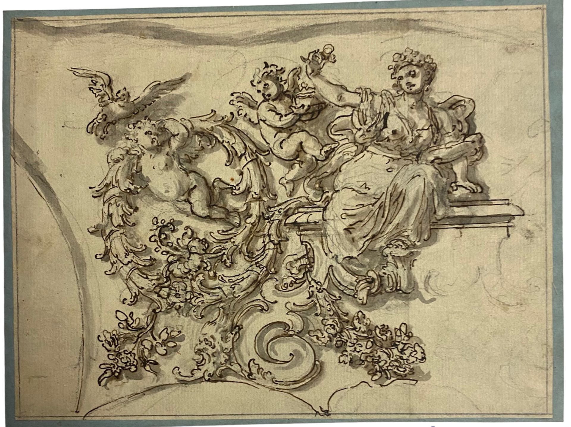Null Ecole ITALIENNE du XVIIIème siècle

Projet de décor

Plume et encre brune, &hellip;
