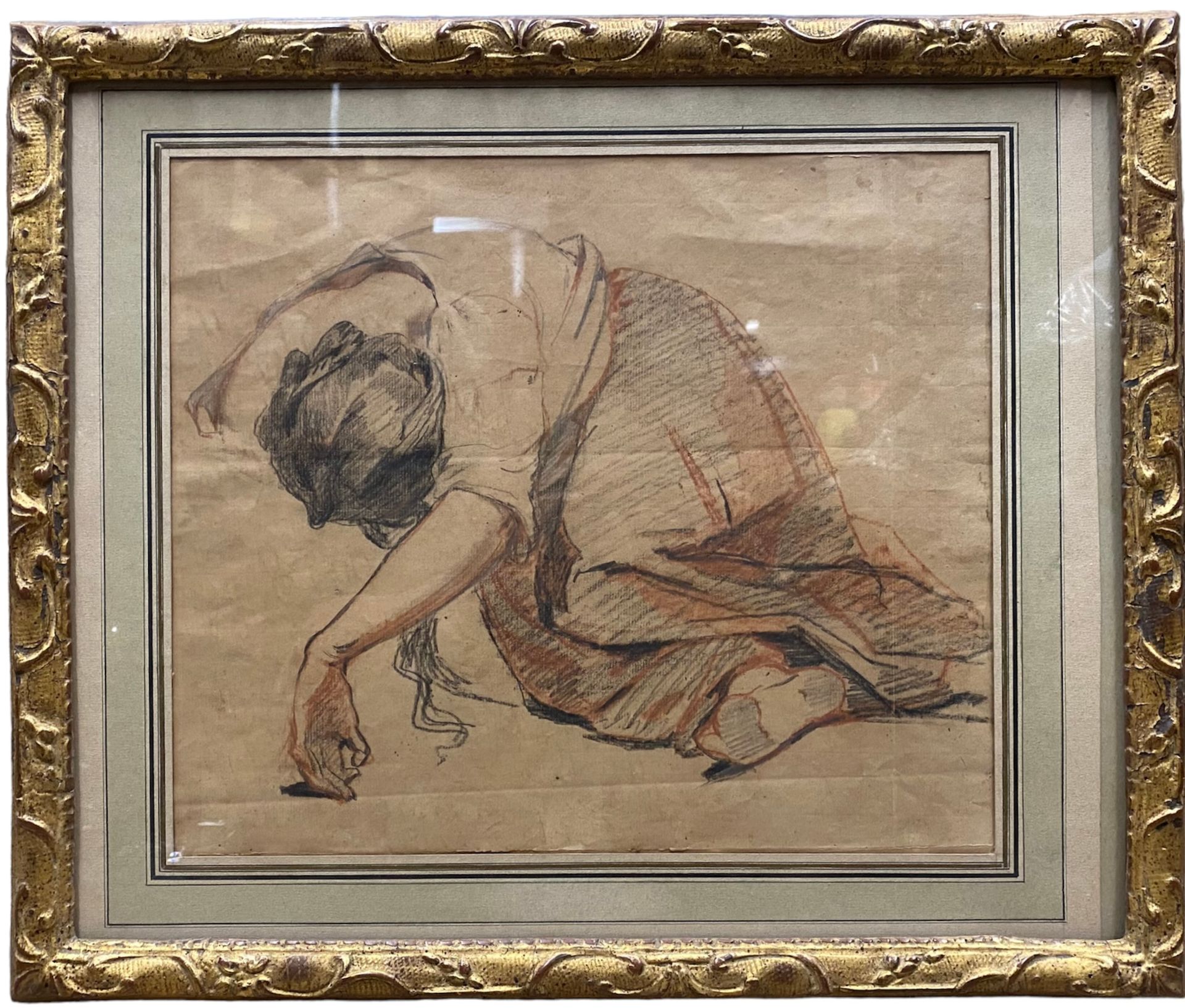 Null Ecole FRANCAISE du XIXème siècle

Femme prostrée à terre.

Crayon noir et s&hellip;