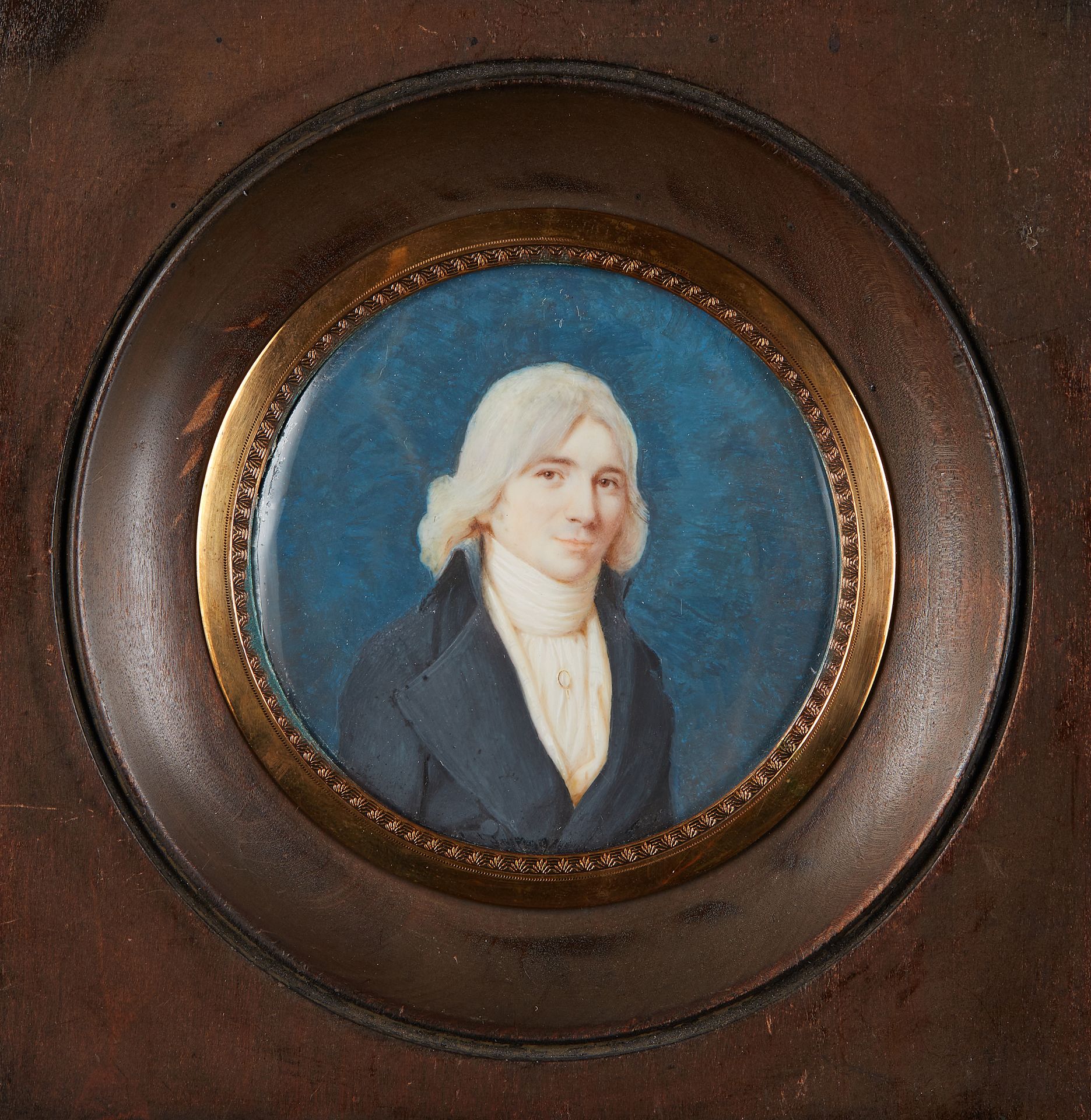 Null ECOLE DU XIXème SIECLE

Portrait d'homme

Miniature ronde.

Diamètre : 6.5 &hellip;