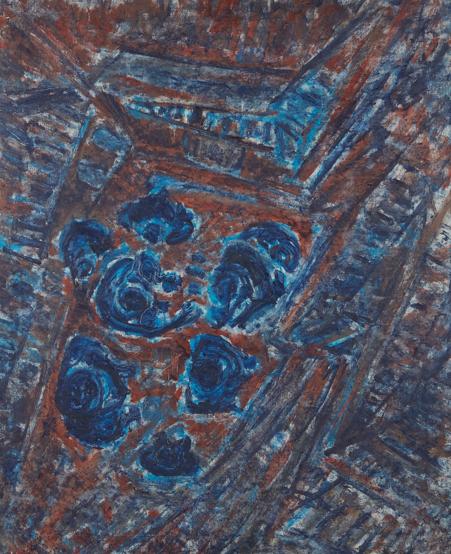 Null 路易斯-克拉蒙特（1951-2000）

Jugadors, 1984

布面油画。

右上方有签名和日期。

81 x 100厘米。

标签粘在框架&hellip;