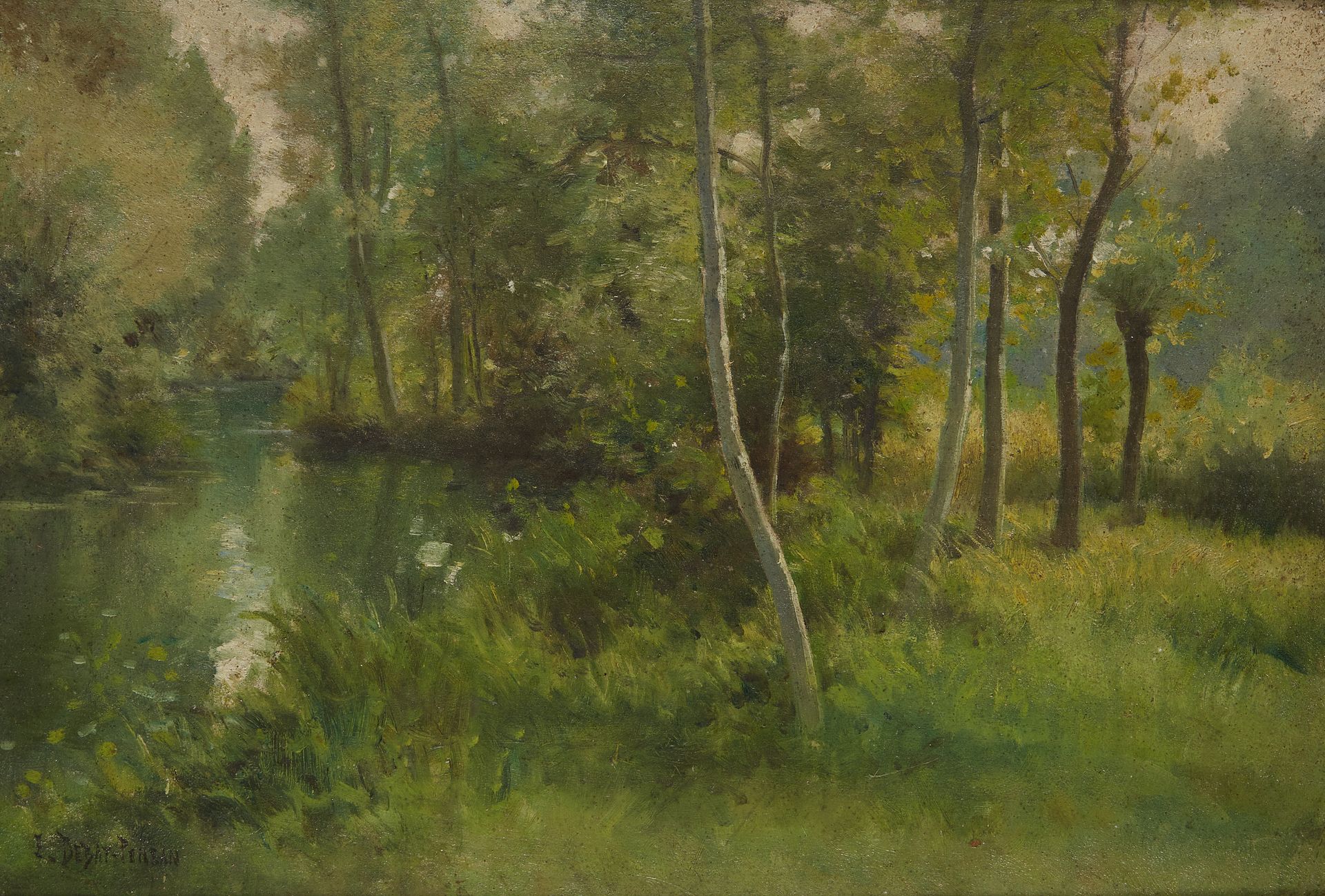 Null Edouard Bernard DEBAT PONSAN (1847-1913)

Bord de rivière

Huile sur pannea&hellip;
