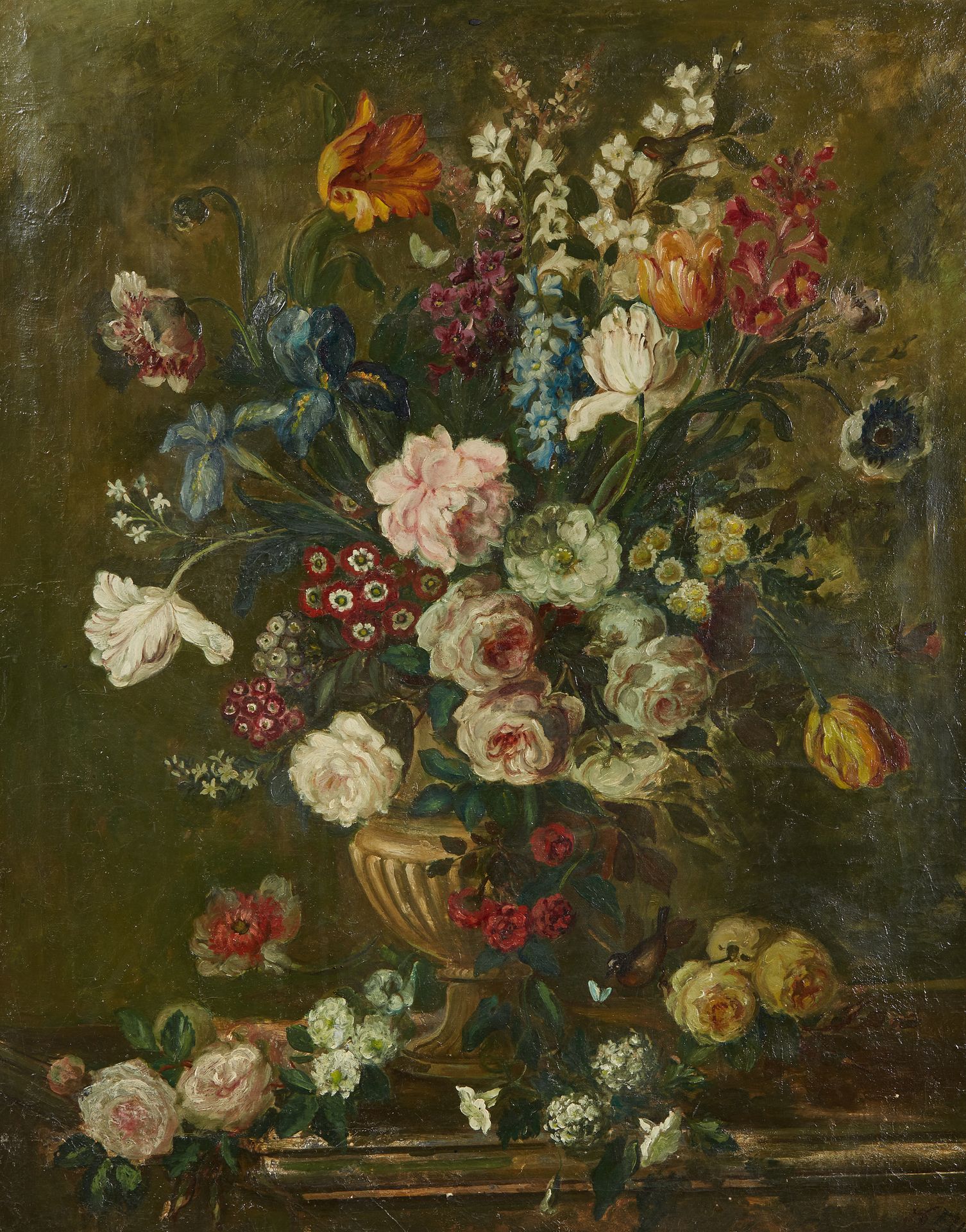 Null Escuela del siglo XX

Bodegón con flores

Óleo sobre lienzo.

Firmado abajo&hellip;