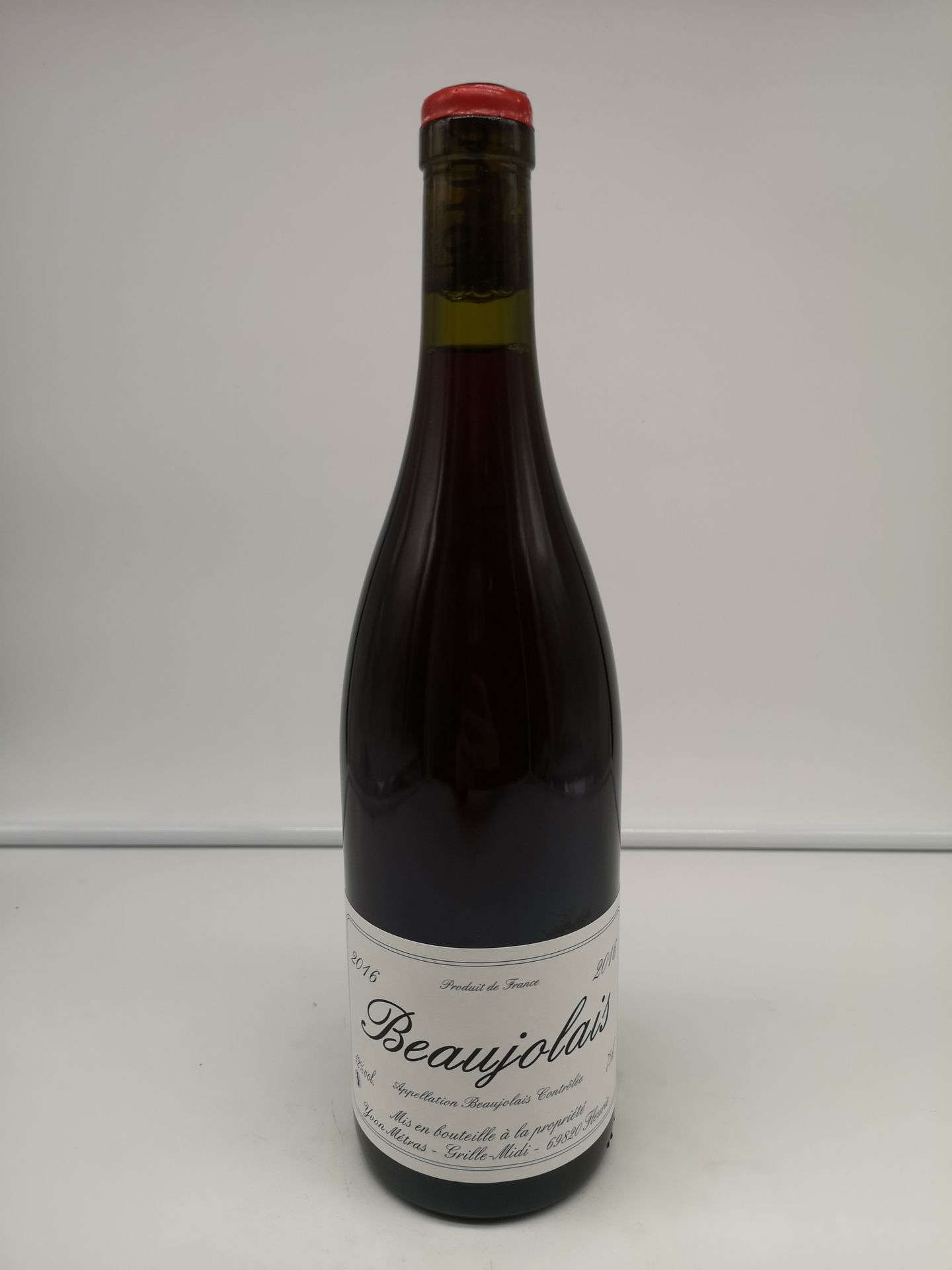 Null 12 Flaschen Beaujolais 2016 Yvon Métras