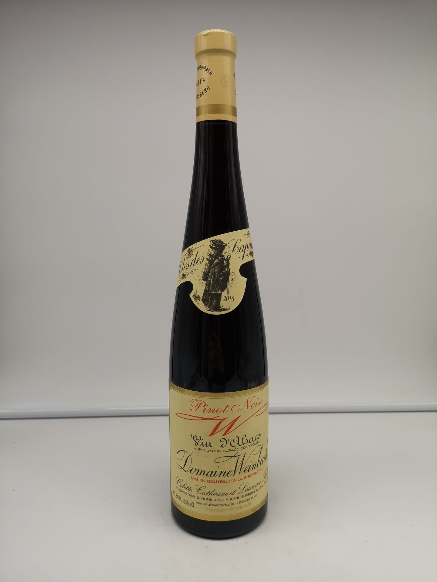 Null 11瓶 Domaine Weinbach Pinot Noir W 2016 Alsace