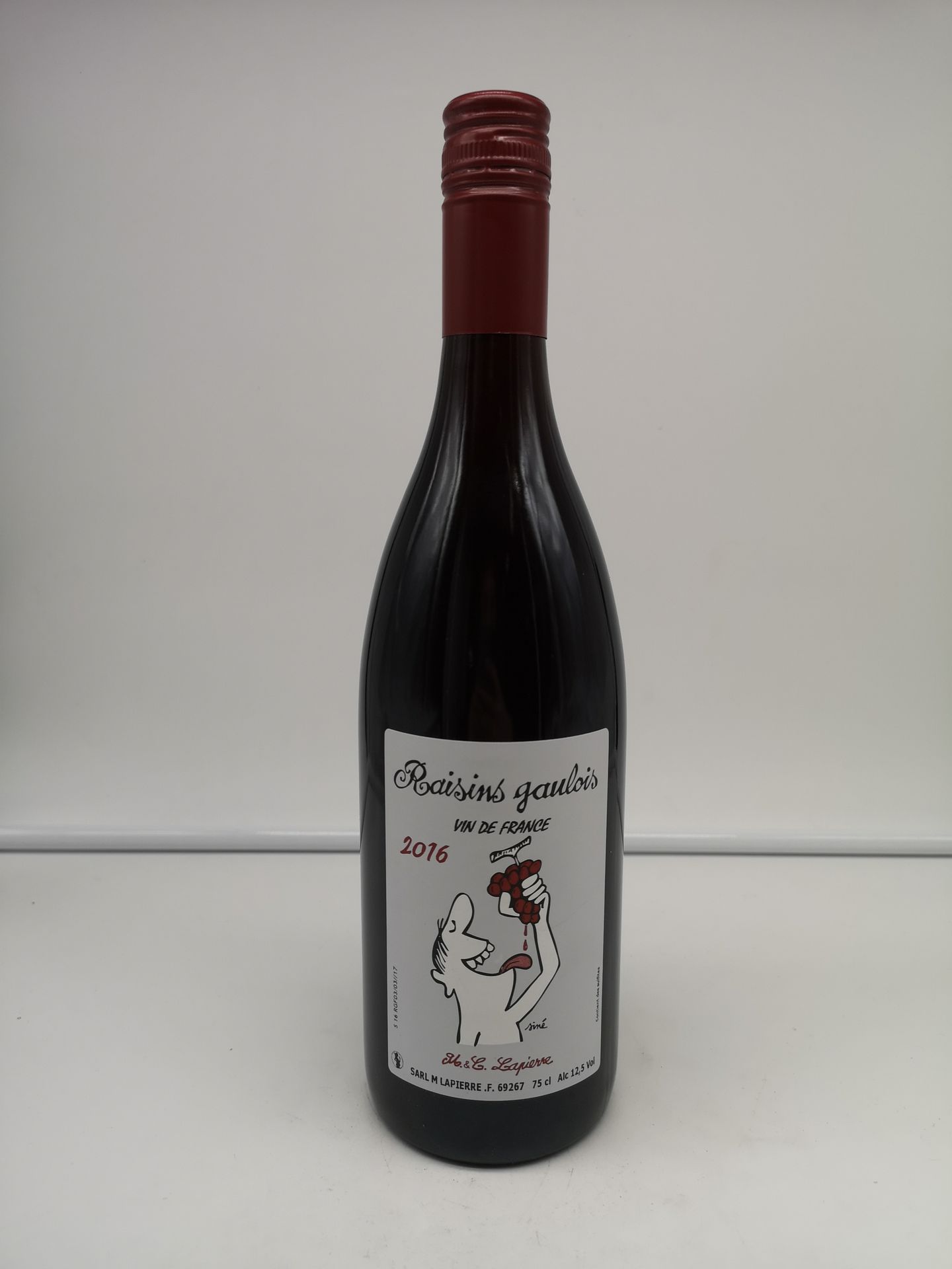 Null 11 botellas Marcel Lapierre Vin de France Raisins gaulois 2016