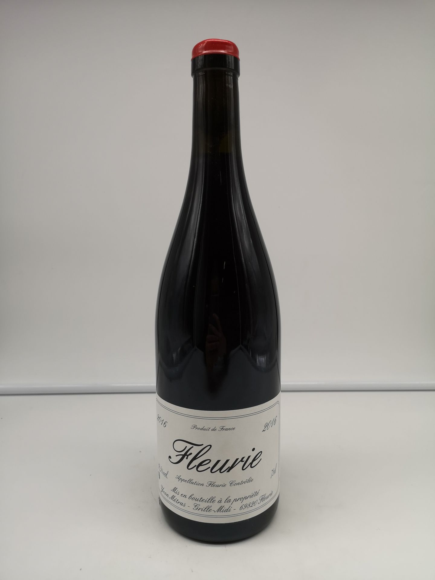 Null 12 bouteilles Fleurie 2016 Yvon Métras