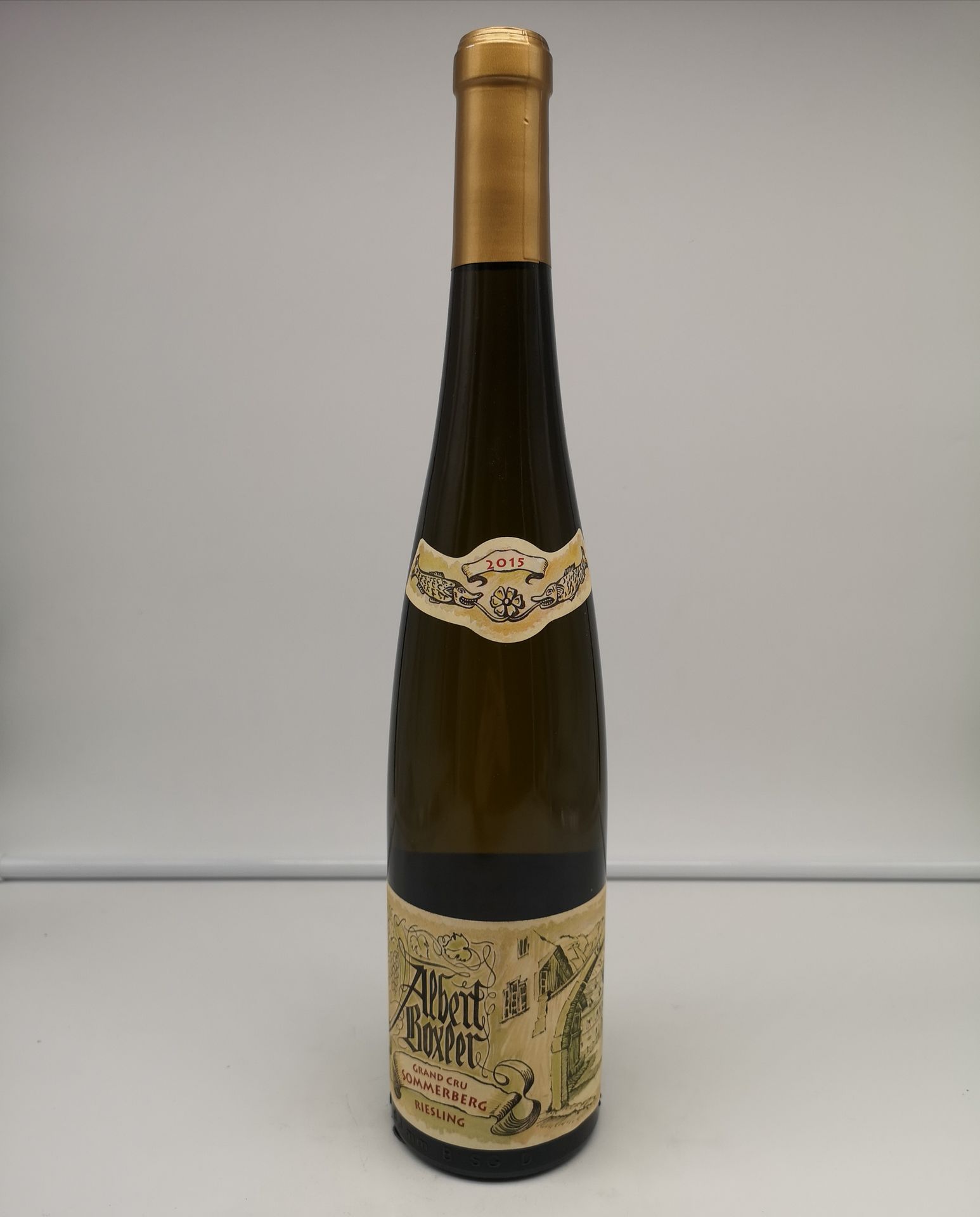 Null 12瓶阿尔伯特-博克斯勒雷司令特级品索默伯格 "JV酒 "2015阿尔萨斯