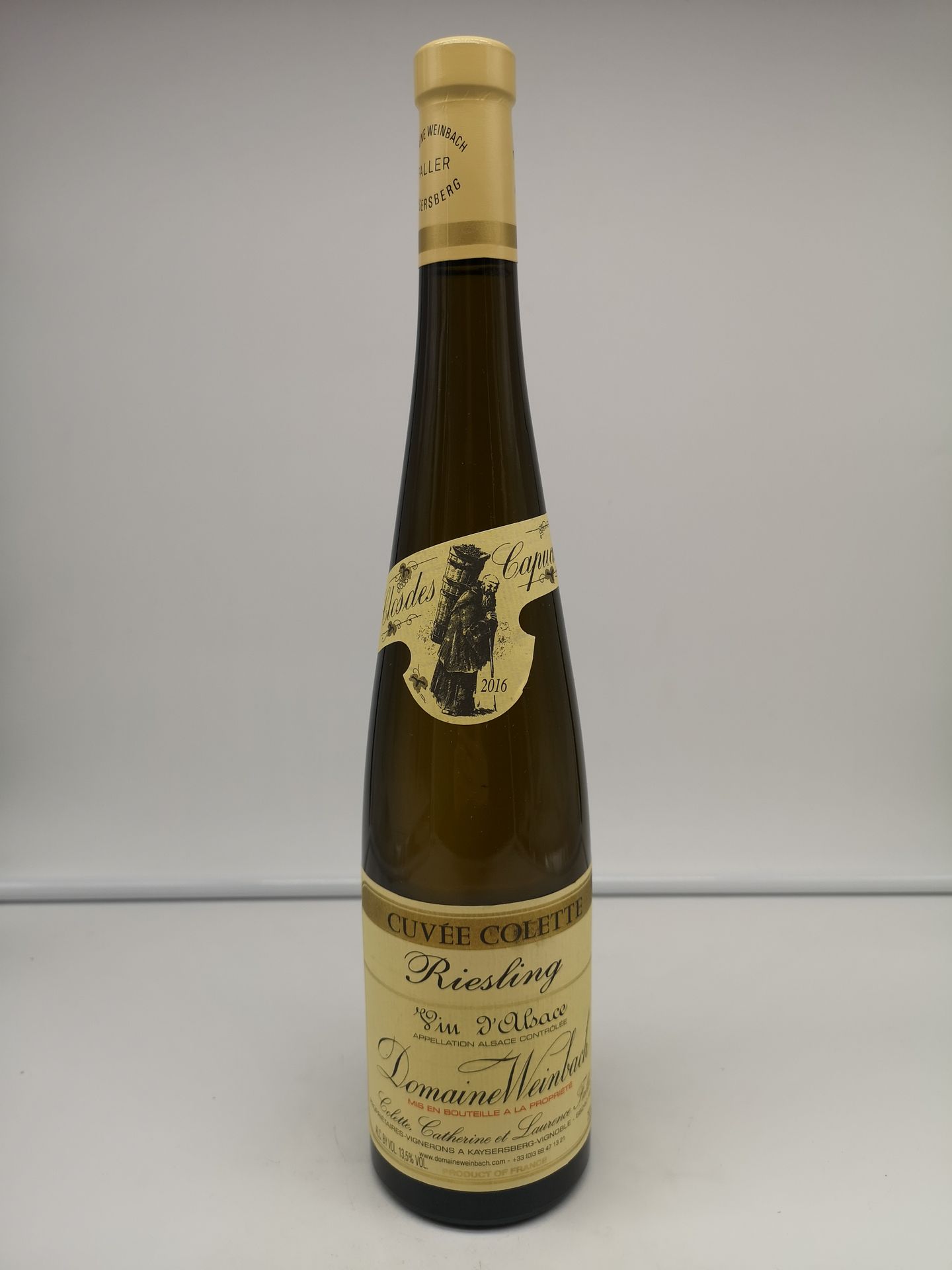 Null 6瓶 Domaine Weinbach Riesling Cuvée Colette 2016 Alsace