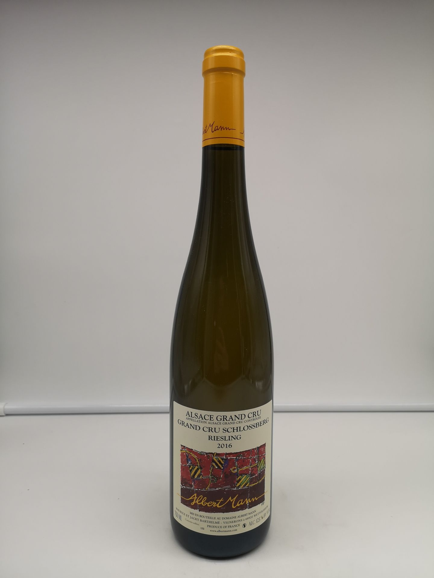Null 3 bouteilles Albert Mann Riesling Grand Cru Schlossberg 2016 Alsace