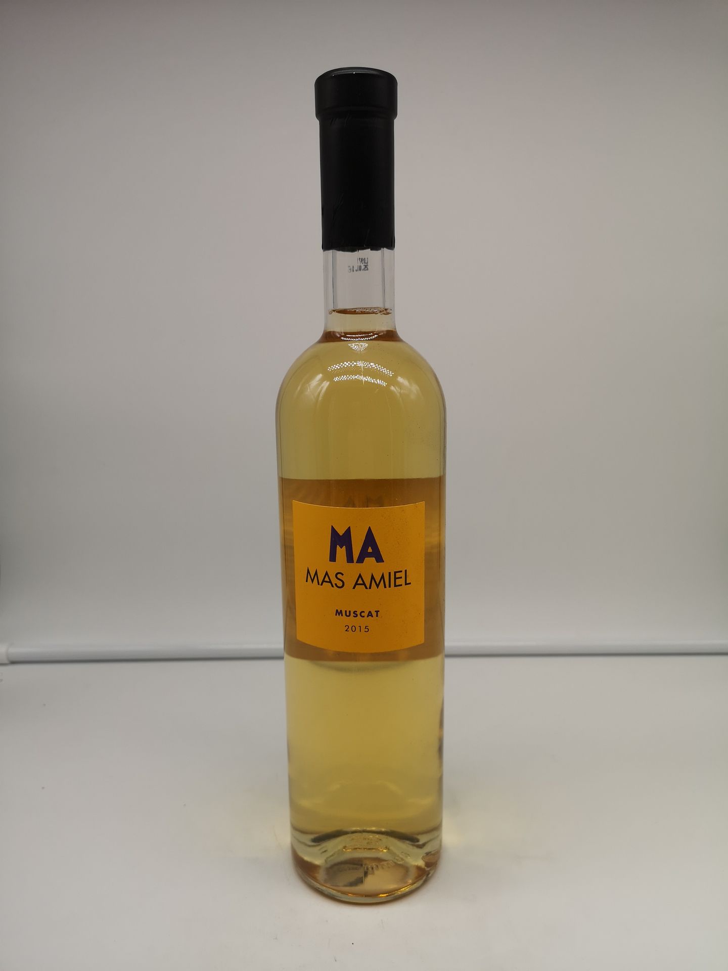 Null 12 botellas de Mas Amiel Muscat 2015