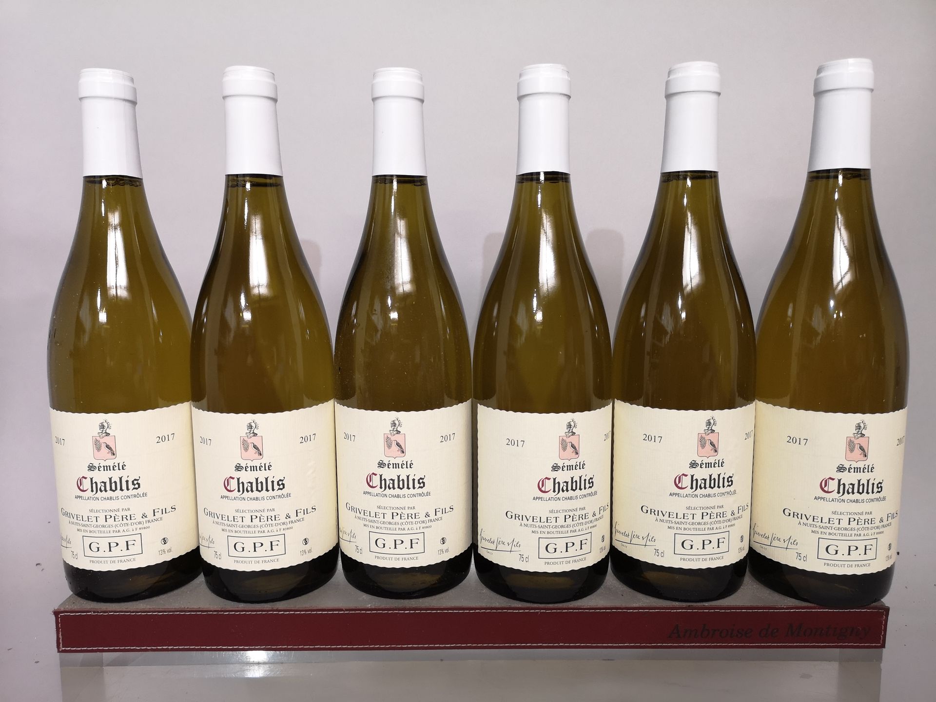 Null 6 bottiglie CHABLIS "Sémélé" - GRIVELET Père & Fils 2017