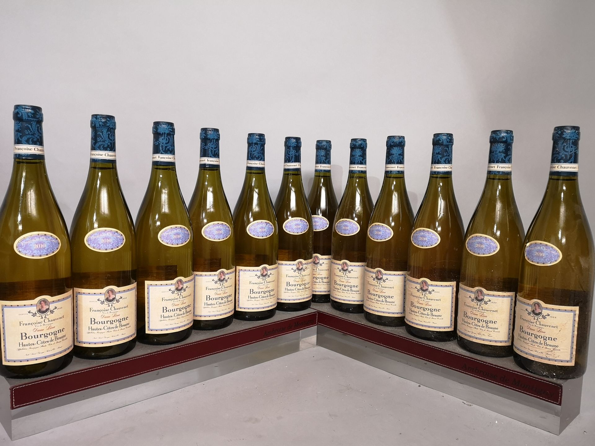 Null 12瓶 HAUTES Côtes de BEAUNE White "Dame Léna" - Françoise CHAUVENET 2010
