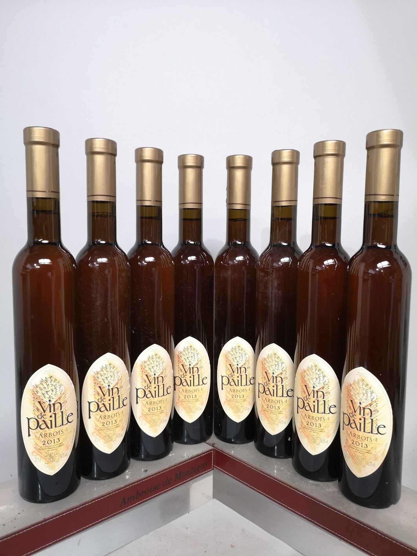 Null 8 demie-bouteilles VIN de PAILLE - Fruitière Vinicole d'Arbois 2013