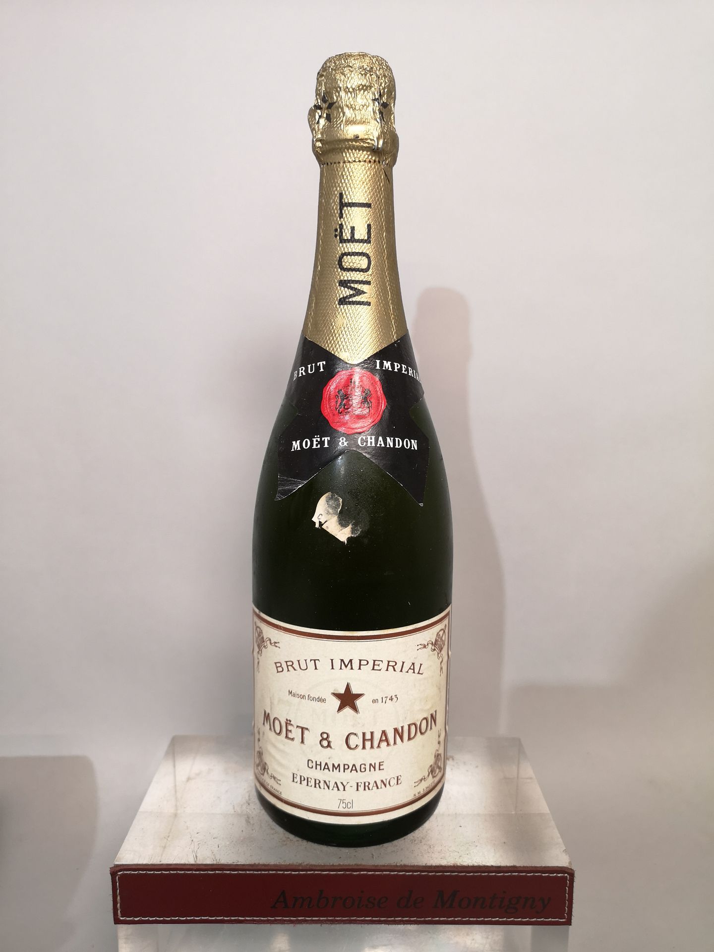 Null 1 Flasche CHAMPAGNE MOET & CHANDON Brut Impérial