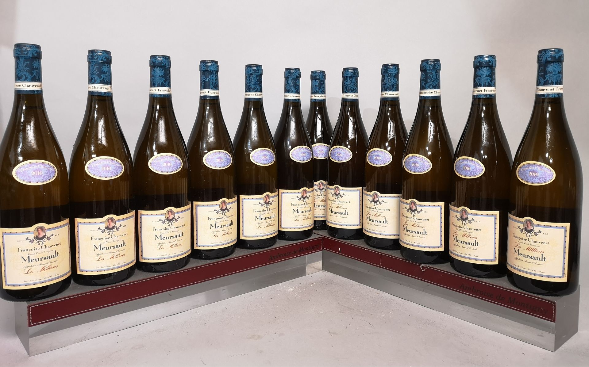 Null 12 bouteilles MEURSAULT "Les MIllières" - Françoise CHAUVENET 2010