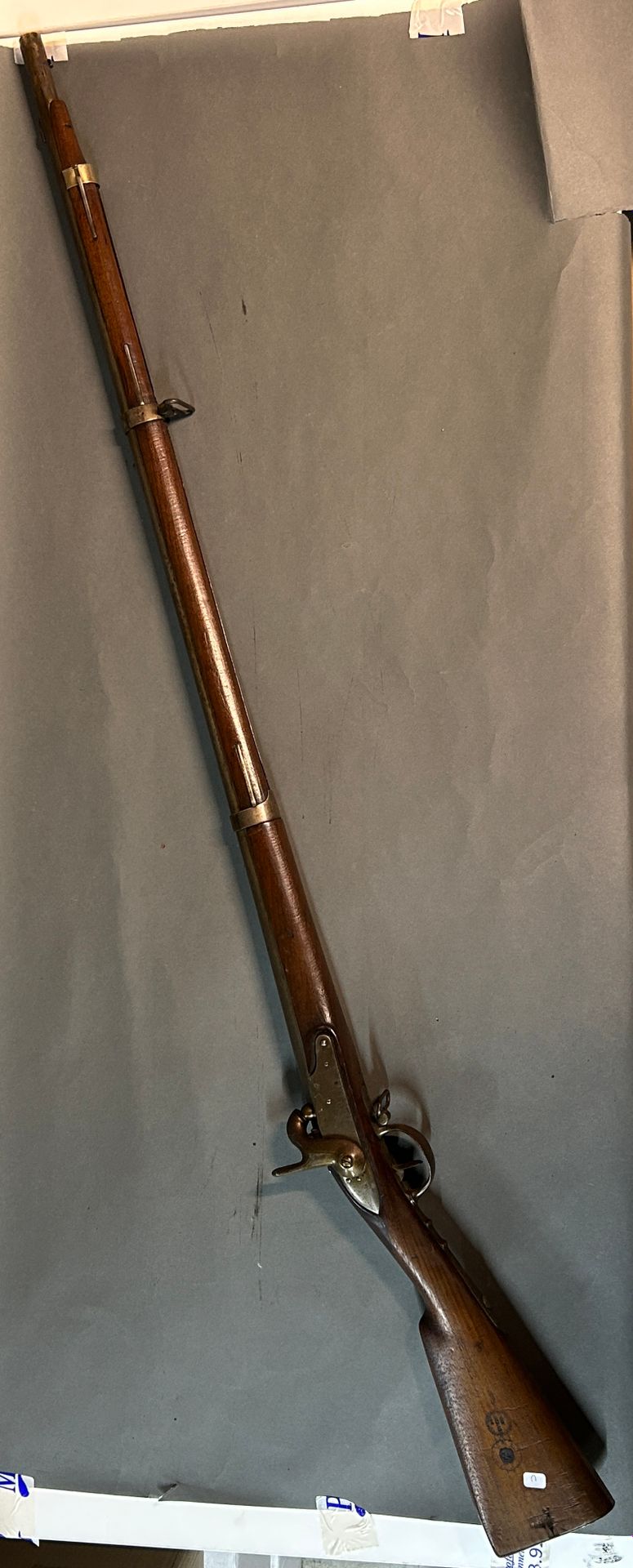 Null Infanteriegewehr Modell 1816 T Bis.

Steinschloss umgebaut auf Perkussion. &hellip;