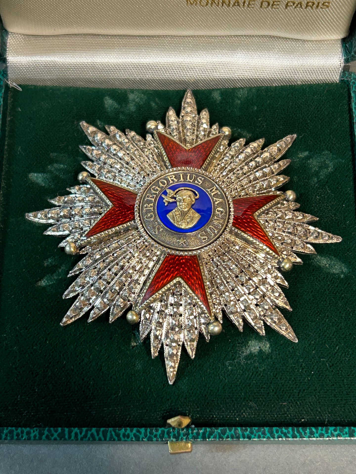Null Kommandeursplakette des Ordens des Heiligen Gregor des Großen, ein 1831 ges&hellip;
