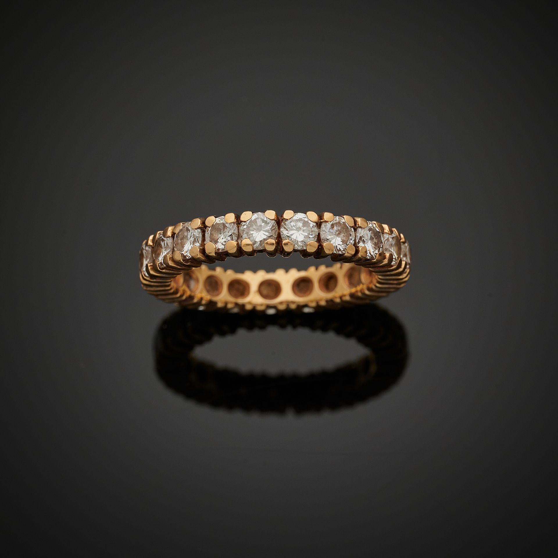 Null American ALLIANCE in yellow gold 750 mm set with brilliant cut diamonds.
To&hellip;