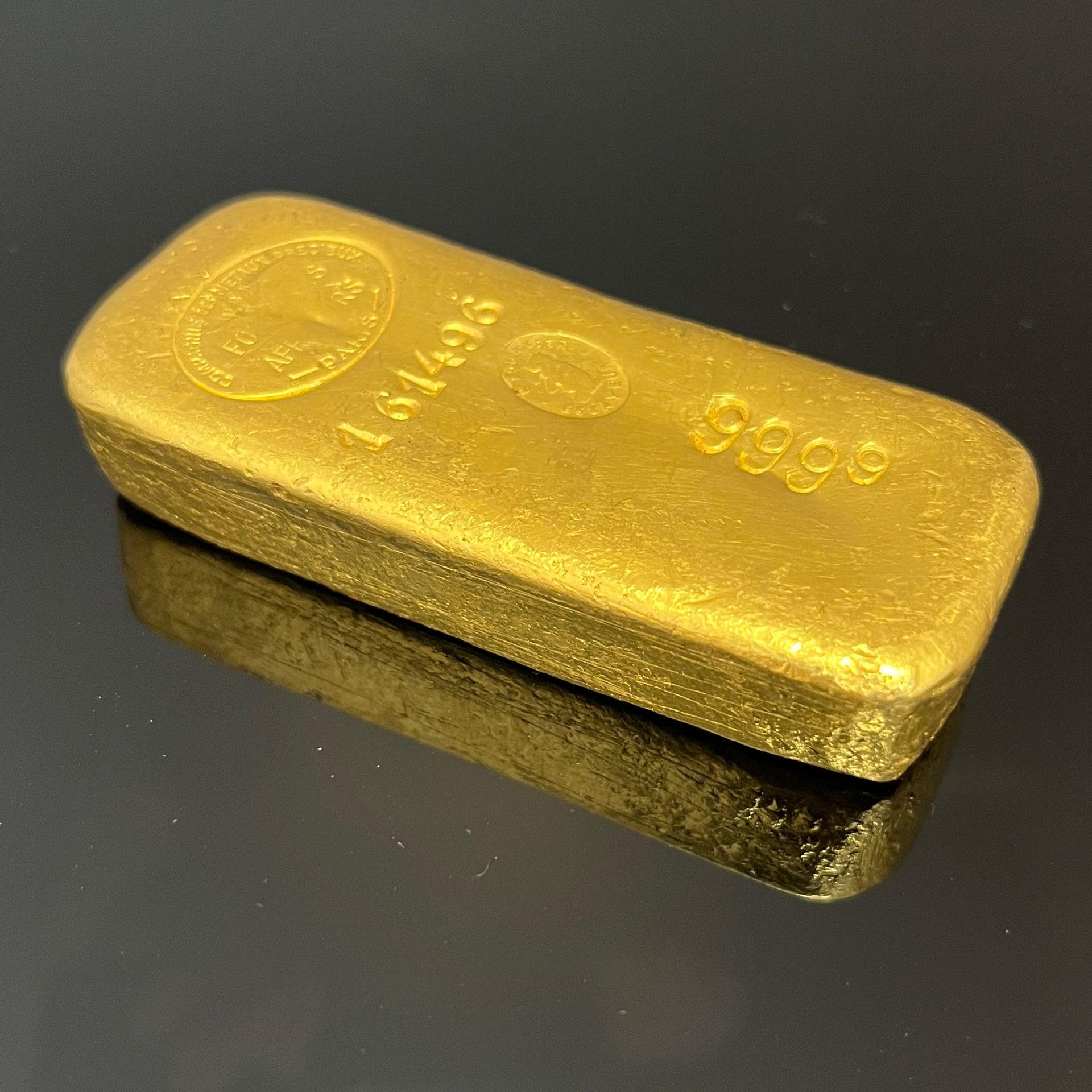 Null GOLDEN LINGOT, con su vale de emisión COMPAGNIE DES METAUX PRECIEUX de fech&hellip;