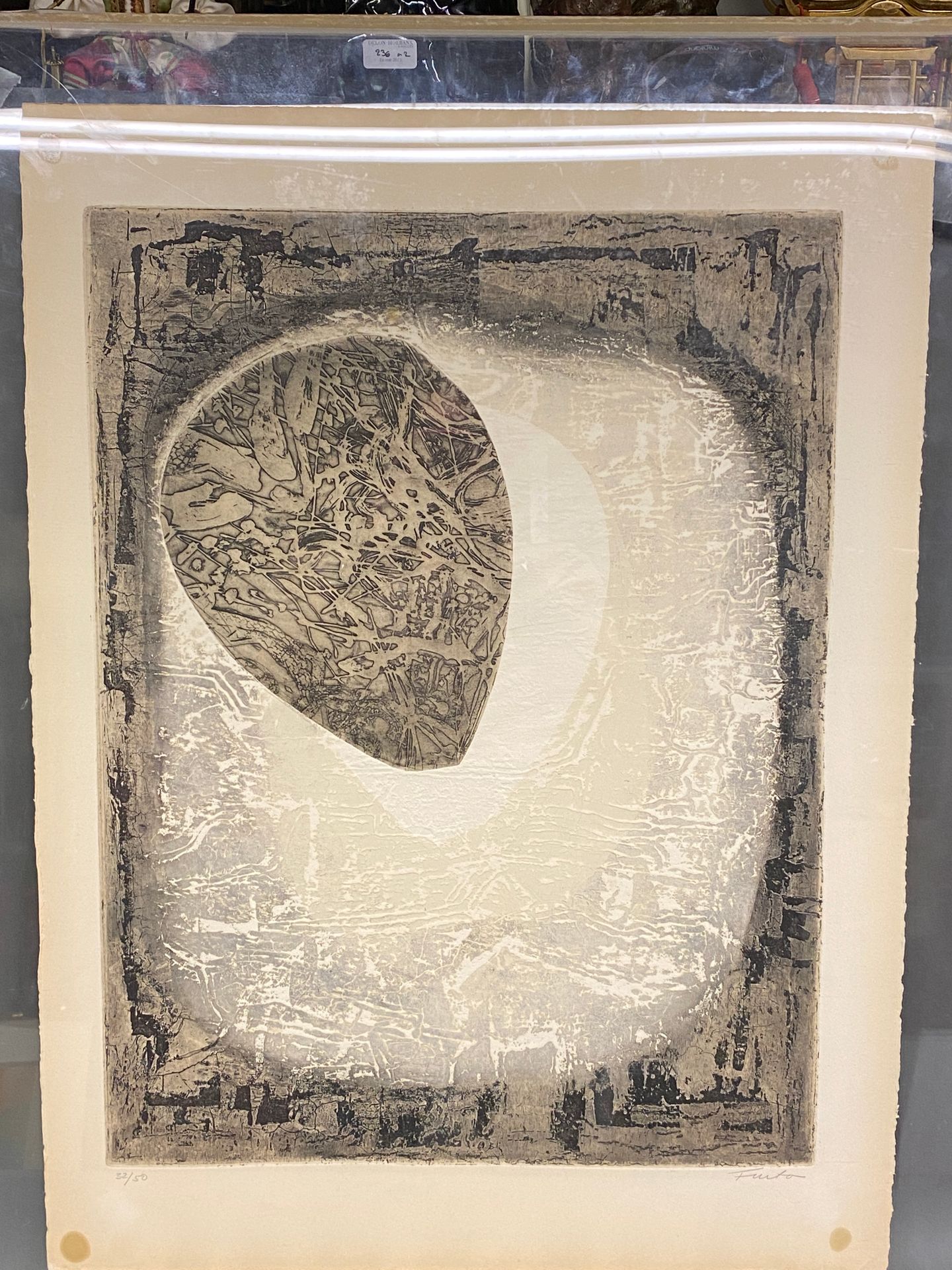 Null FURTO ( XXe siècle)
Composition abstraite
Lithographie, signée en bas à dro&hellip;