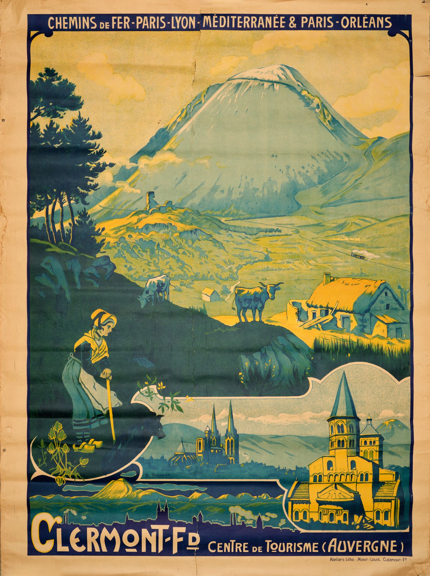 Null Théophile TAILHANDIER (1874-1939)
CLERMONT FERRAND Zentrum für Tourismus (A&hellip;