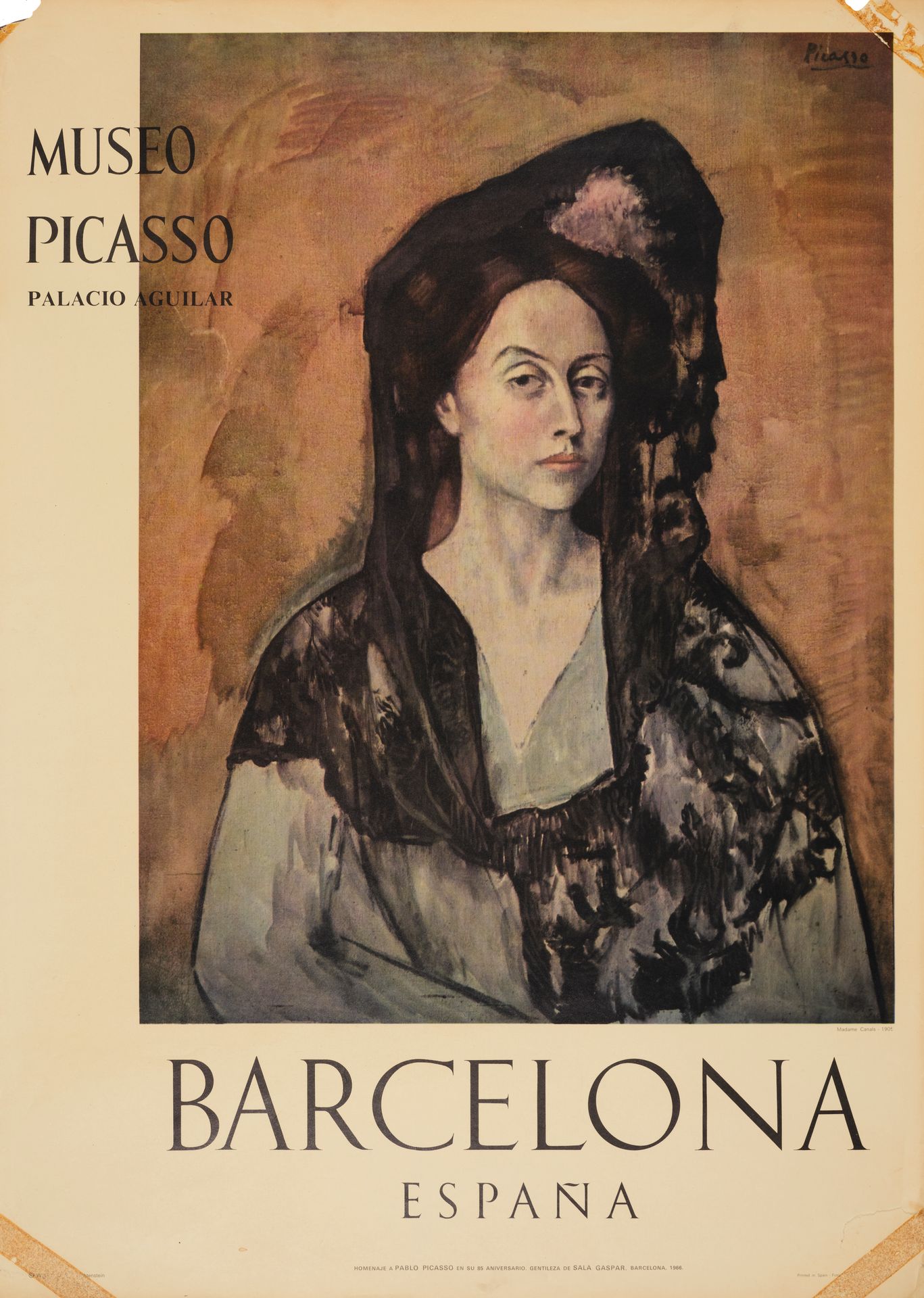 Null PICASSO (d'après)
MUSEO PICASSO BARCELONA Espana
Ensemble de cinq affiches &hellip;