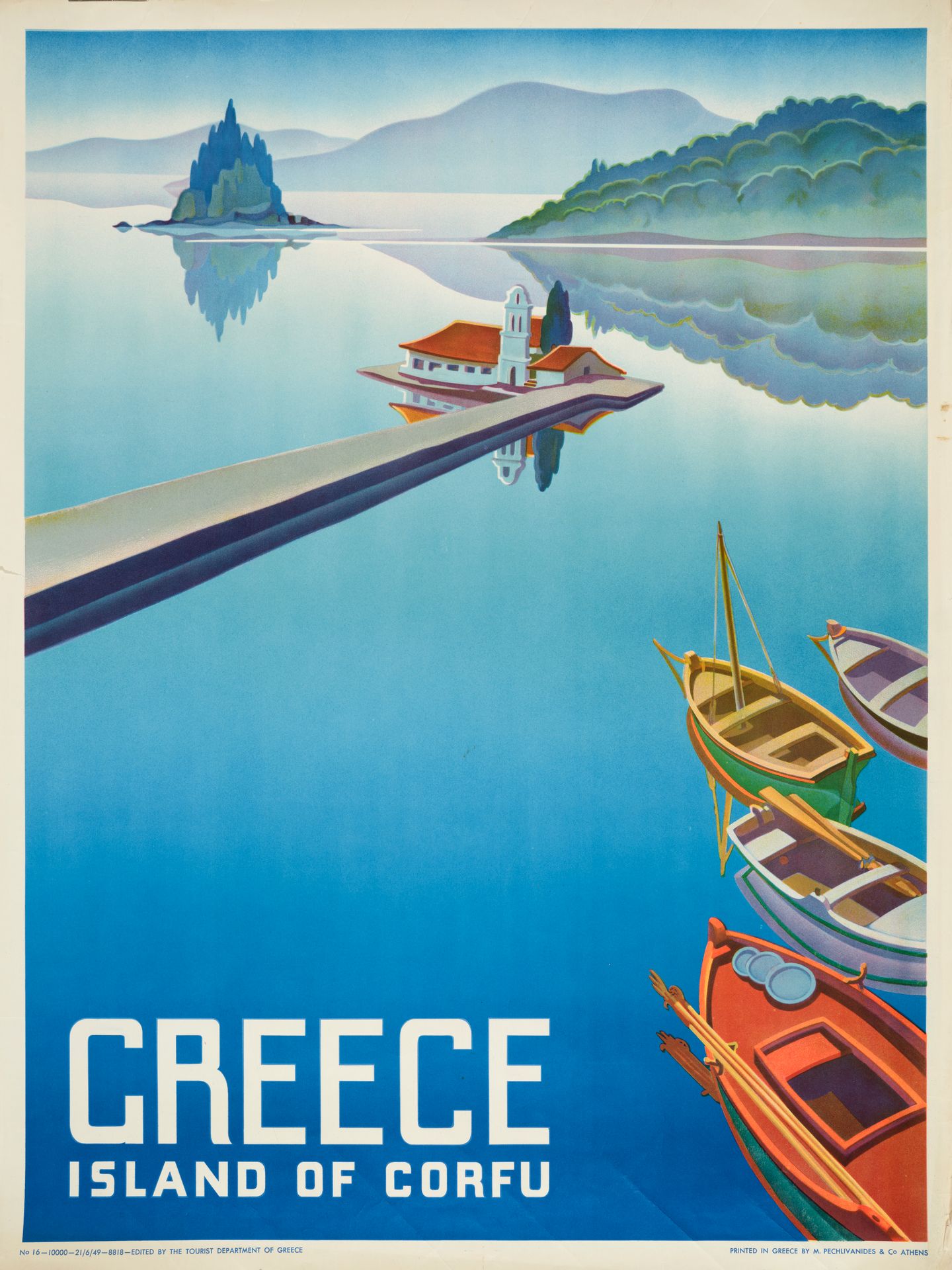 Null GRECE - Island of Corfu
Edited by the Tourist Départment of Greece 1949 - P&hellip;