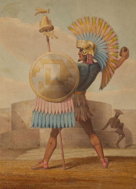 Jean Frédéric Maximilien de WALDECK (1766-1875) 
Général Mexicain du temps de Mo&hellip;