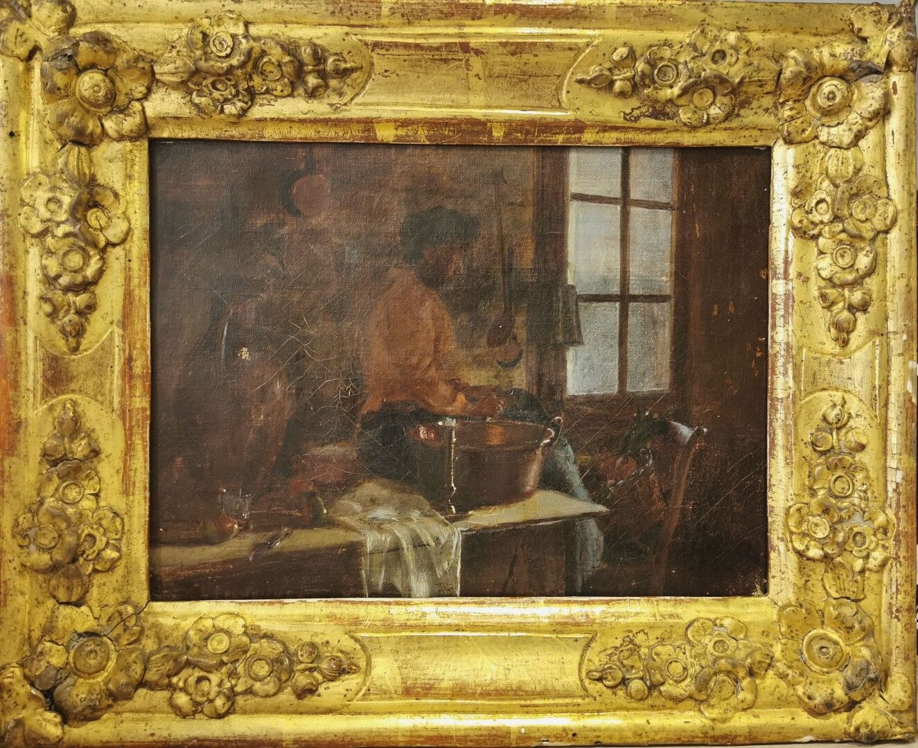 Null A. BELHOMME - Actif au XIXème siècle.

Femme au chaudron 

Huile sur toile,&hellip;