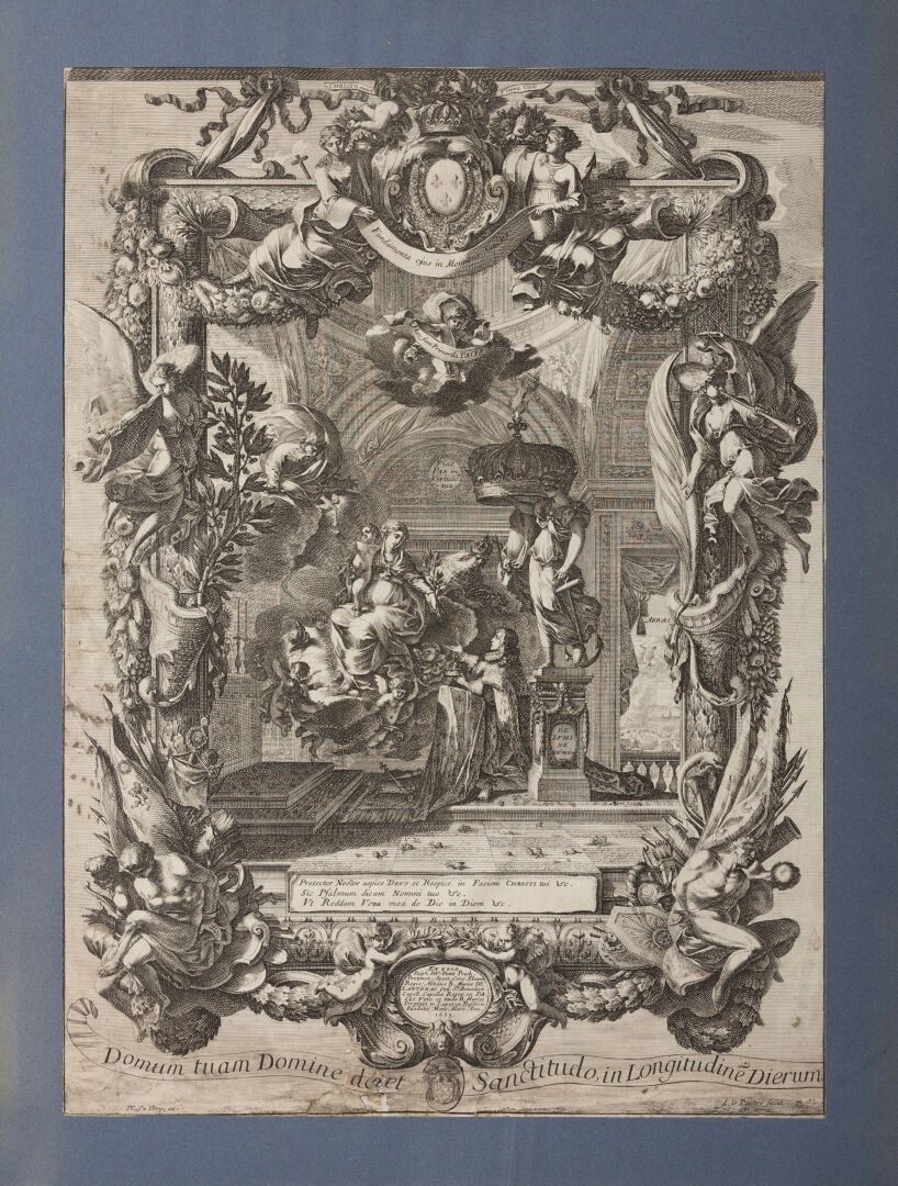 Null Jean LE PAUTRE (1618-1682) et Henri LE ROY (1579-1652).

Rare gravure préfi&hellip;