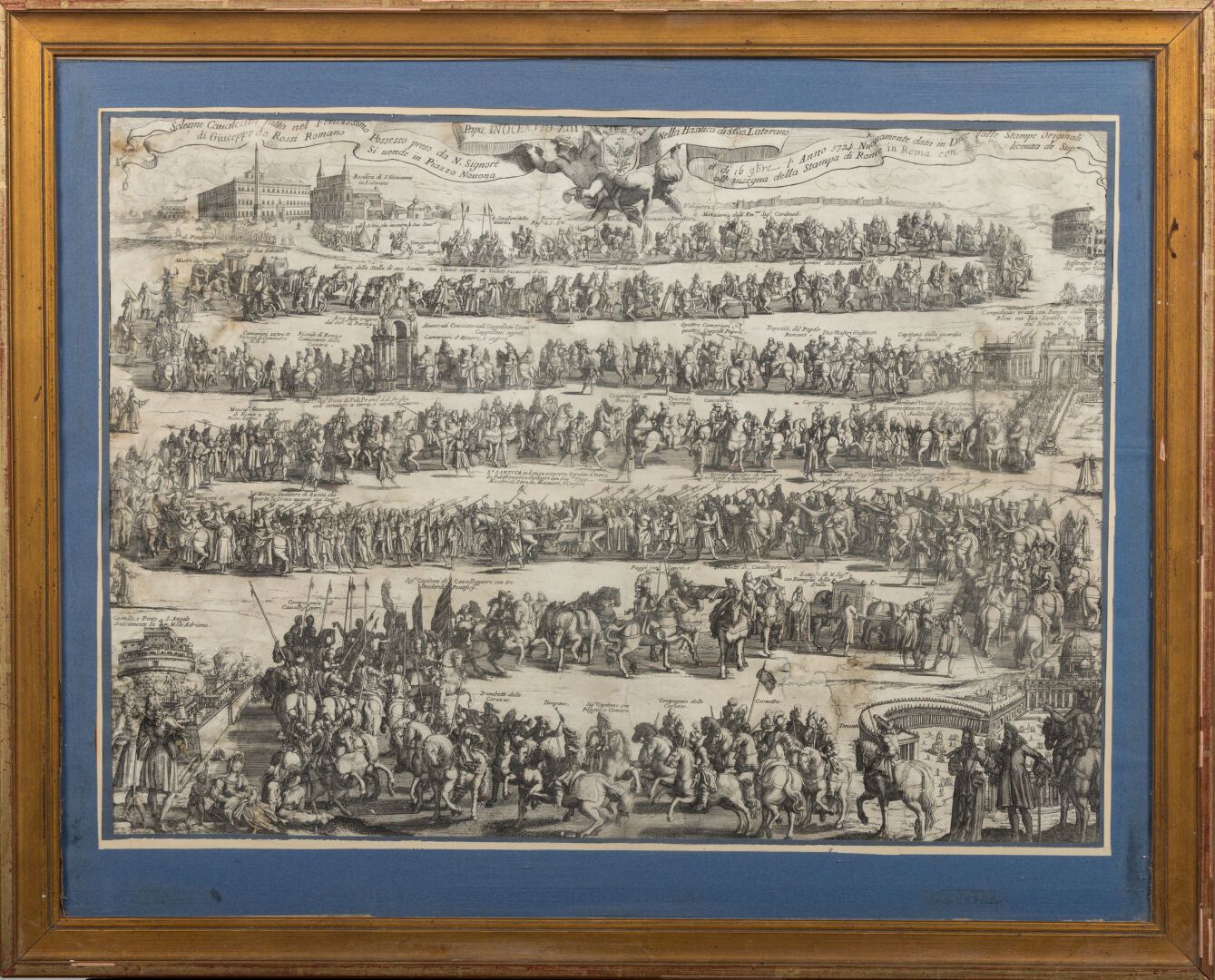 Null Giovanni Girolamo FREZZA (1659-1741).

Stampa di RomaSolenne cavalcata fatt&hellip;