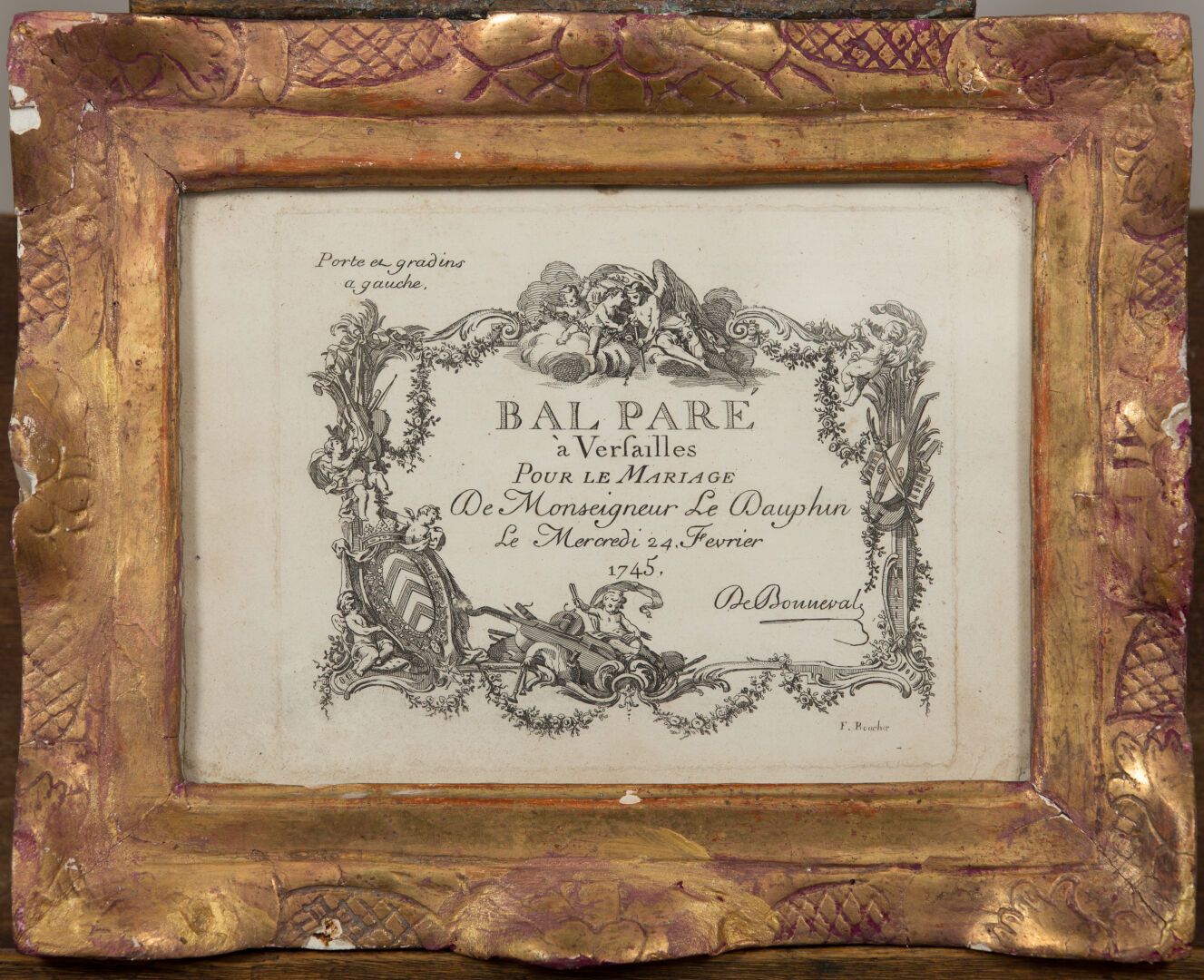 Null WEDDING OF THE DAUPHIN OF FRANCE.

Invitation to the Paré Ball, given at Ve&hellip;