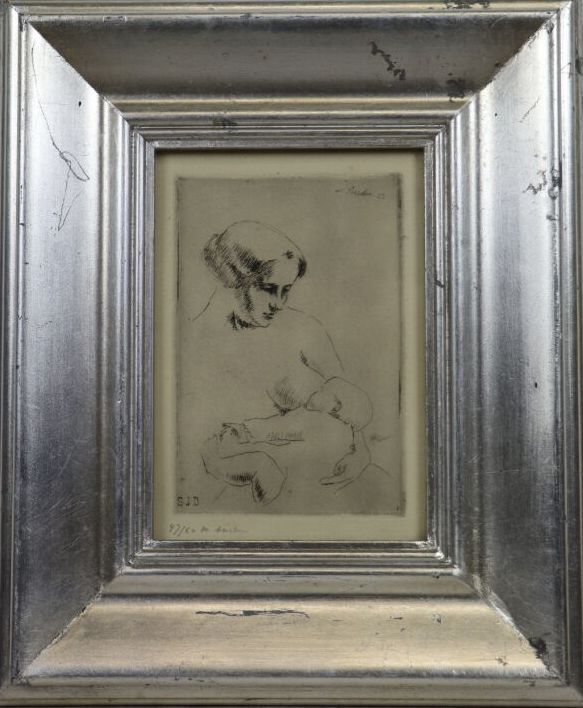 Null 莫里斯-阿塞林（1882-1947）。

孕妇。

版画上有签名，日期为23，用铅笔会签，编号为/60。

左下角有收藏印章。

高_14,5厘米，宽&hellip;