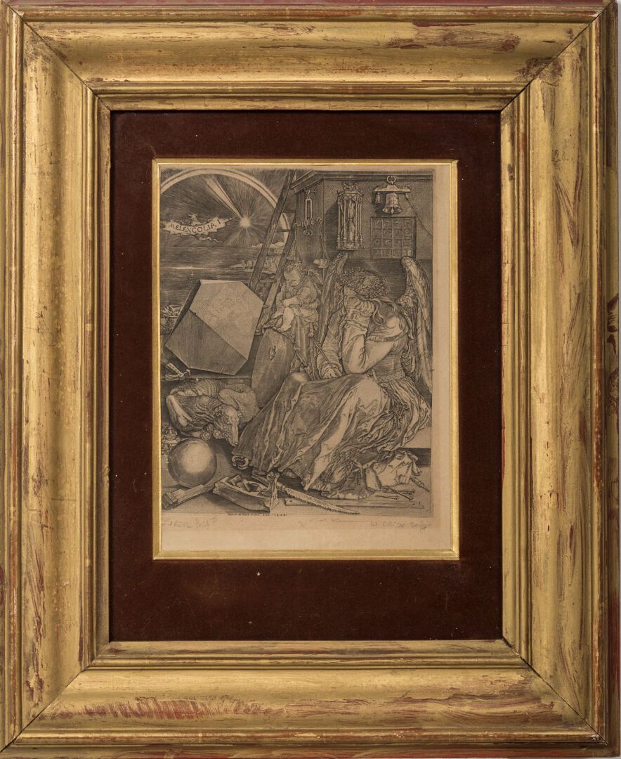 Null Hieronymus WIERIX (1553-1619), según Albrecht DÜRER (1471-1528).

Melancolí&hellip;