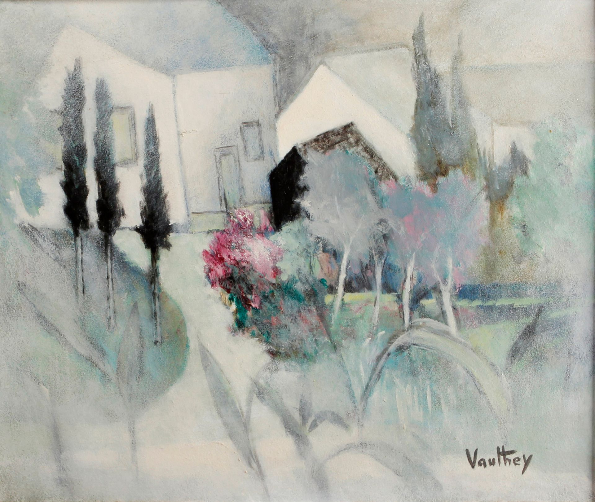 Null Pierre VAUTHEY (1937-2019)

Jardin fleuri

Huile sur isorel, signée en bas &hellip;